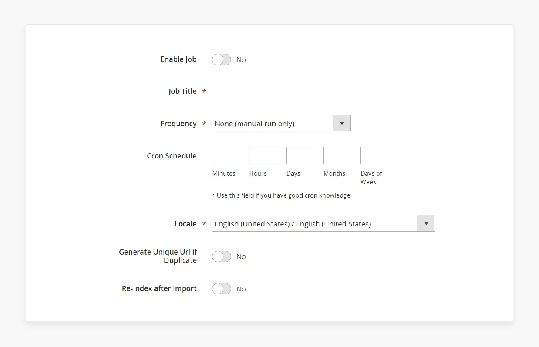 Data Migration settings for Volusion to Magento 2