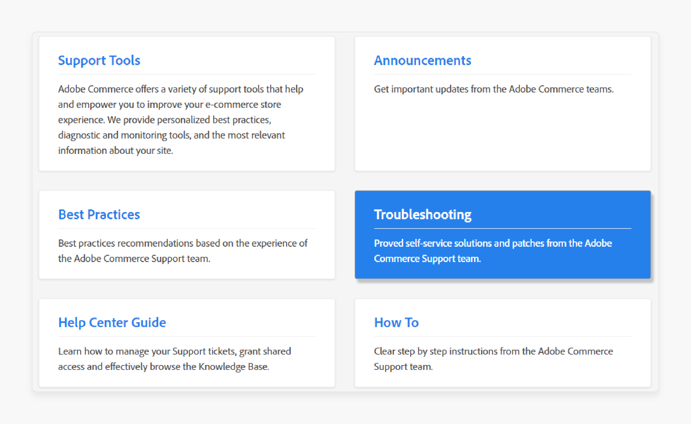 Immediate Troubleshooting