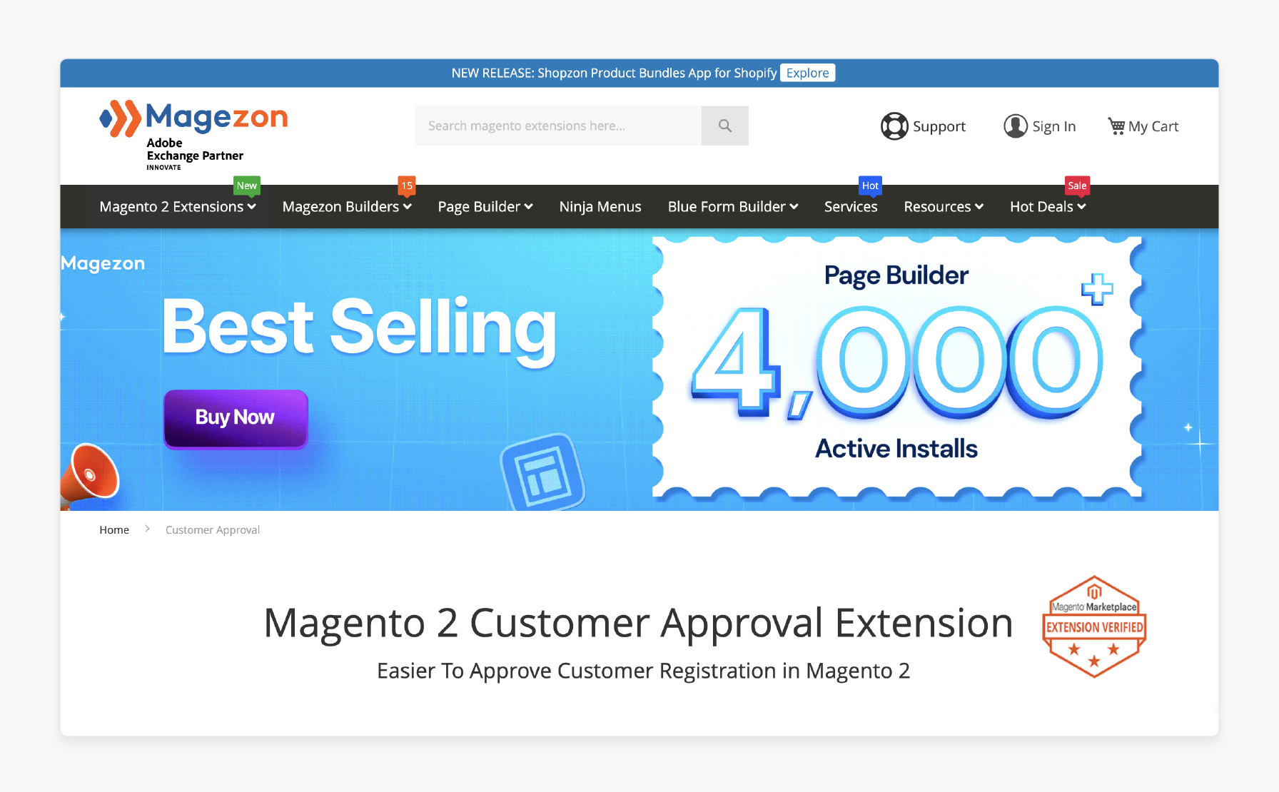 Magento 2 Customer Approval Extension - Magezon