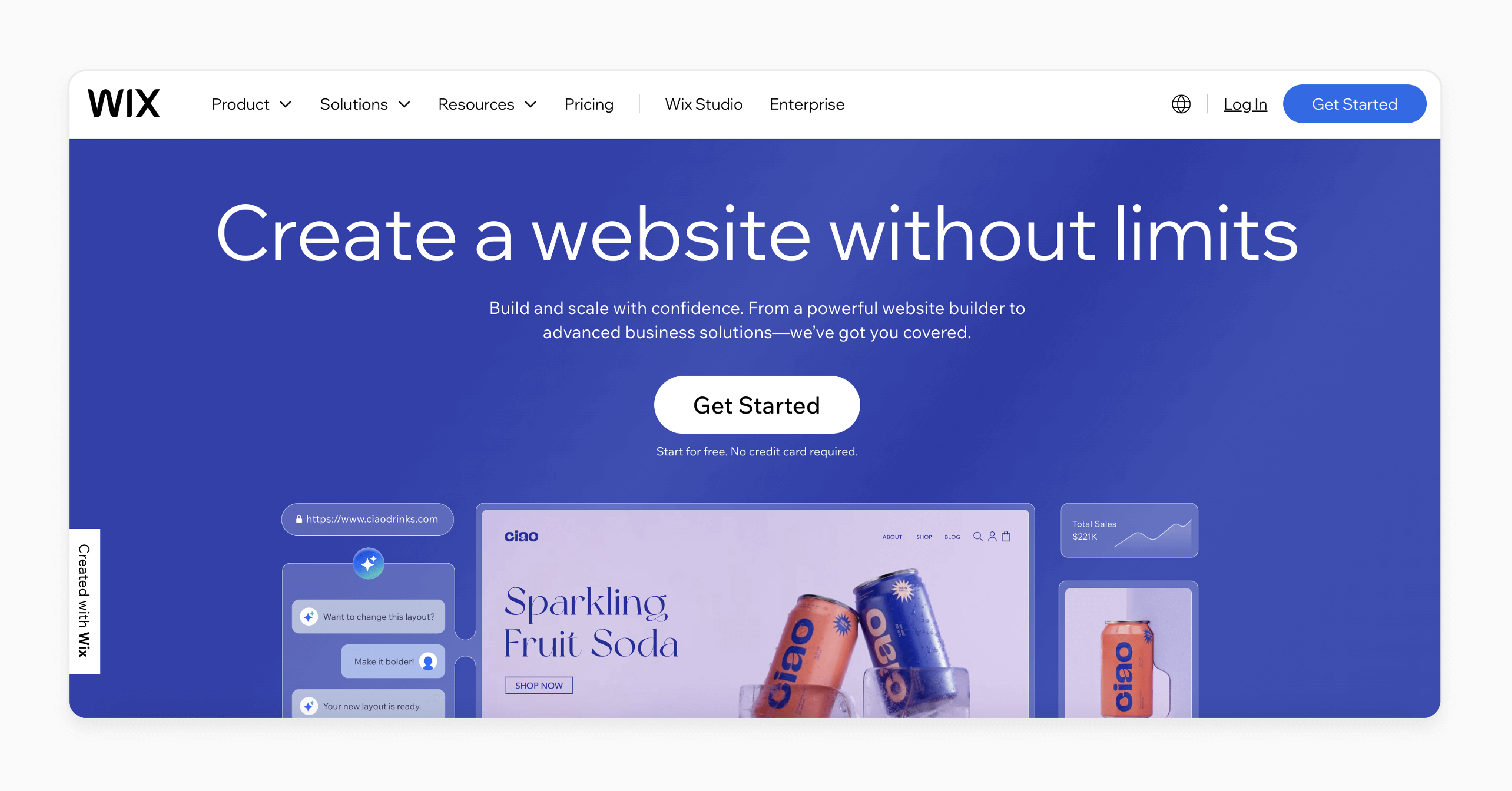 Wix eCommerce platform integration with Magento Connect featuring drag-and-drop website builder and custom templates