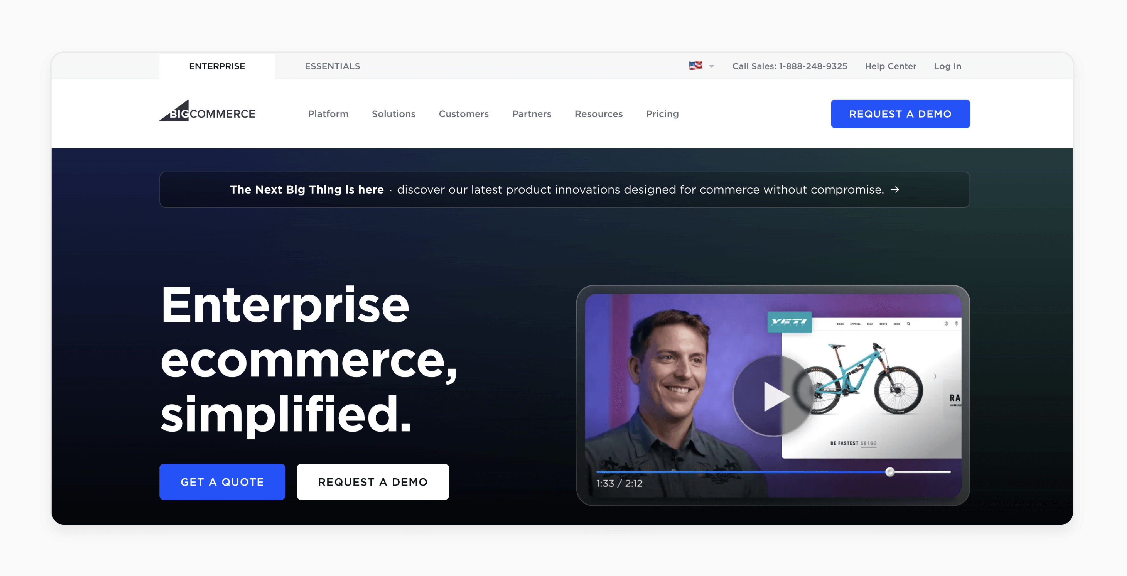 BigCommerce platform integrated with Magento connect for scaling eCommerce stores with enhanced features