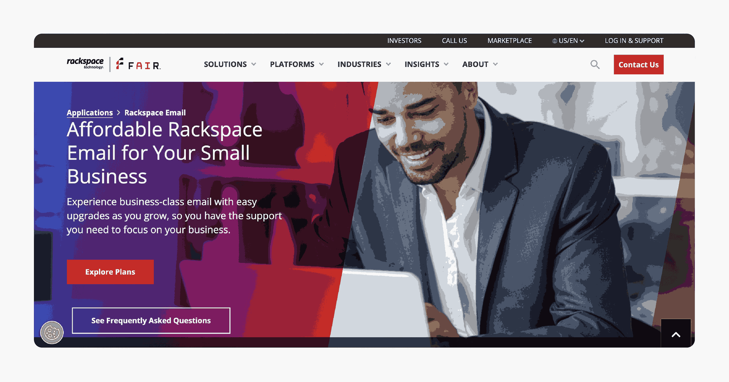 RackSpace Ecommerce Email Hosting