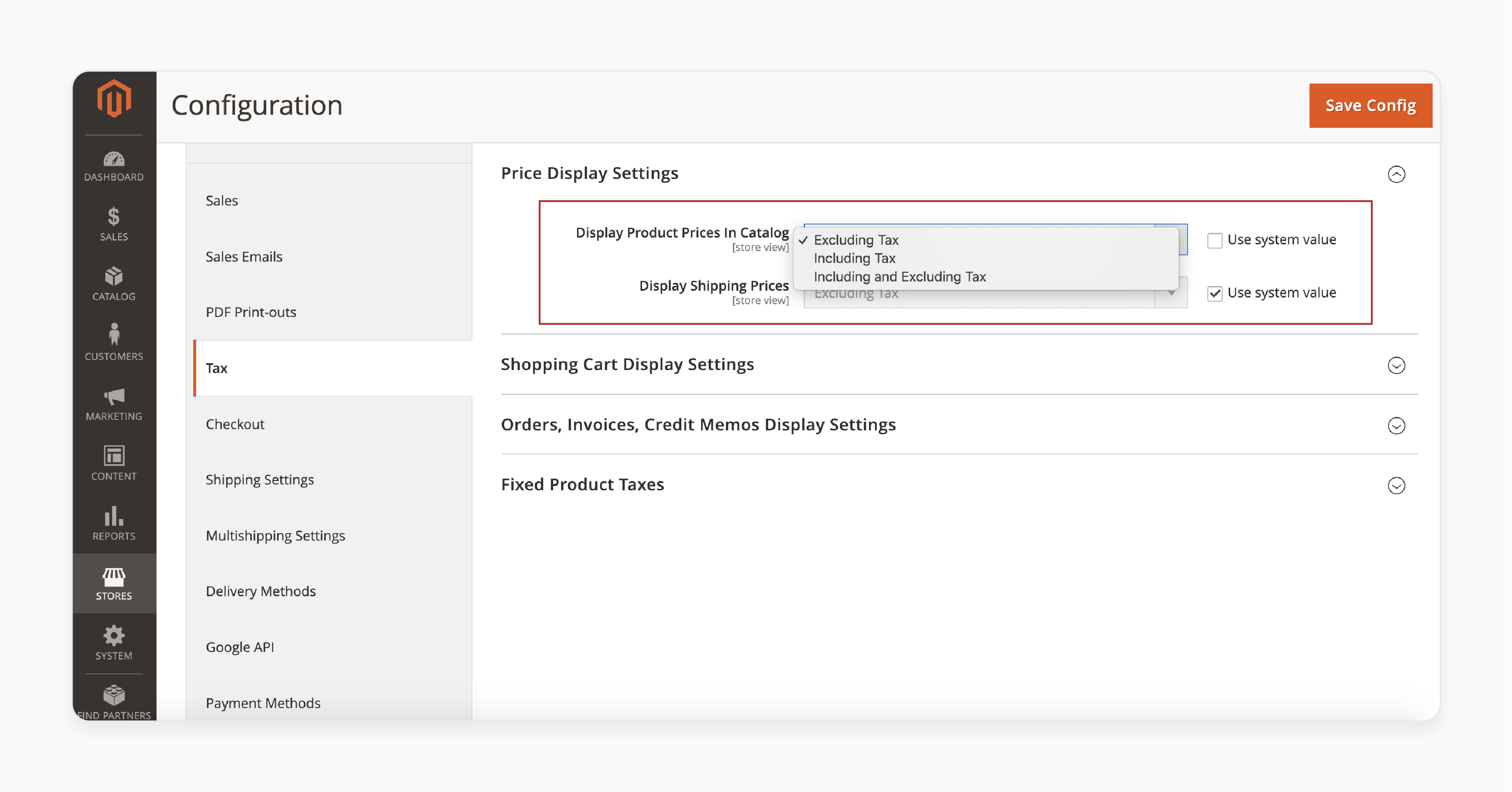 Check price display to solve tax issue