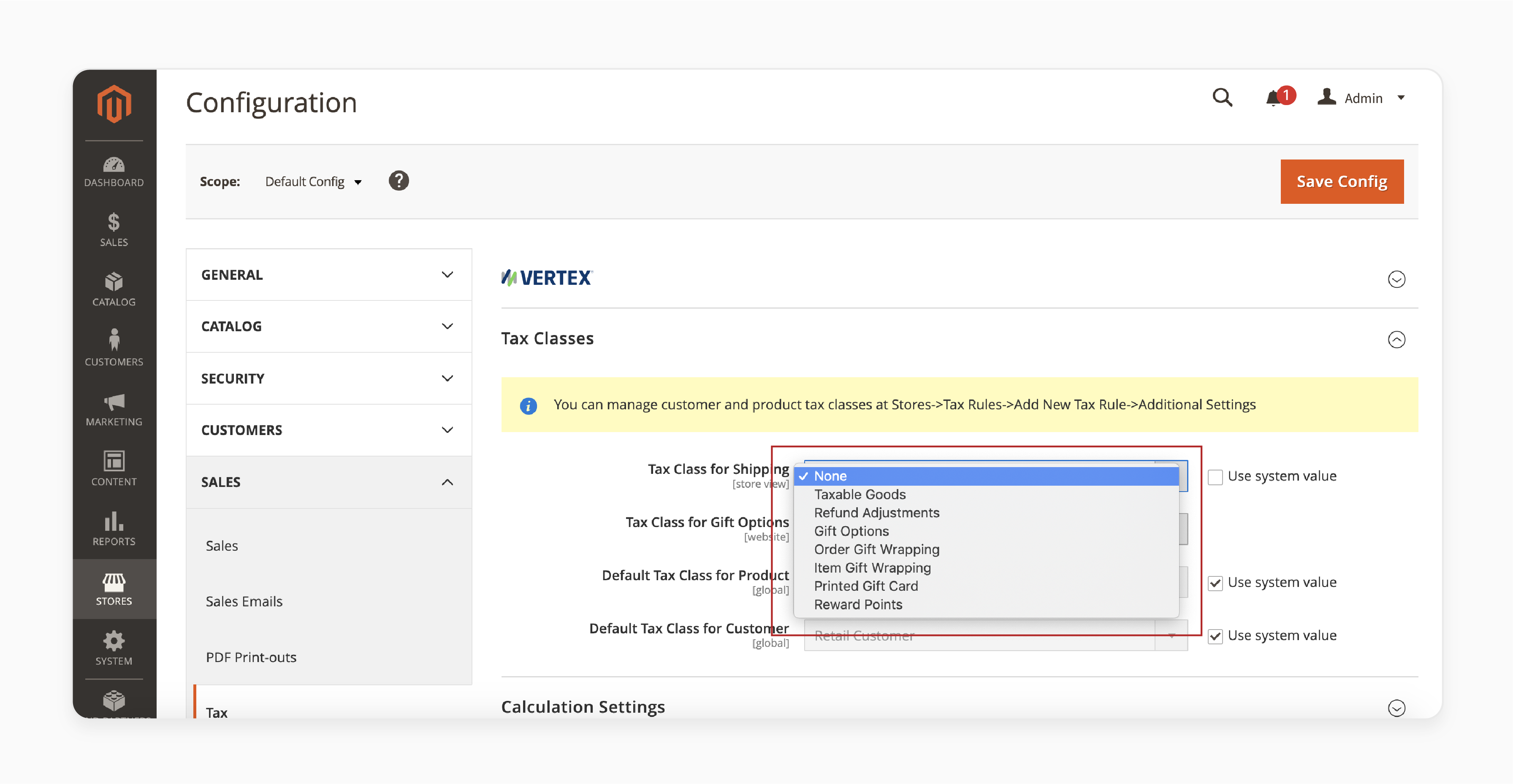 Checking Tax Class to Solve Magento 2 Estimate Shipping and Tax Not Working Issue