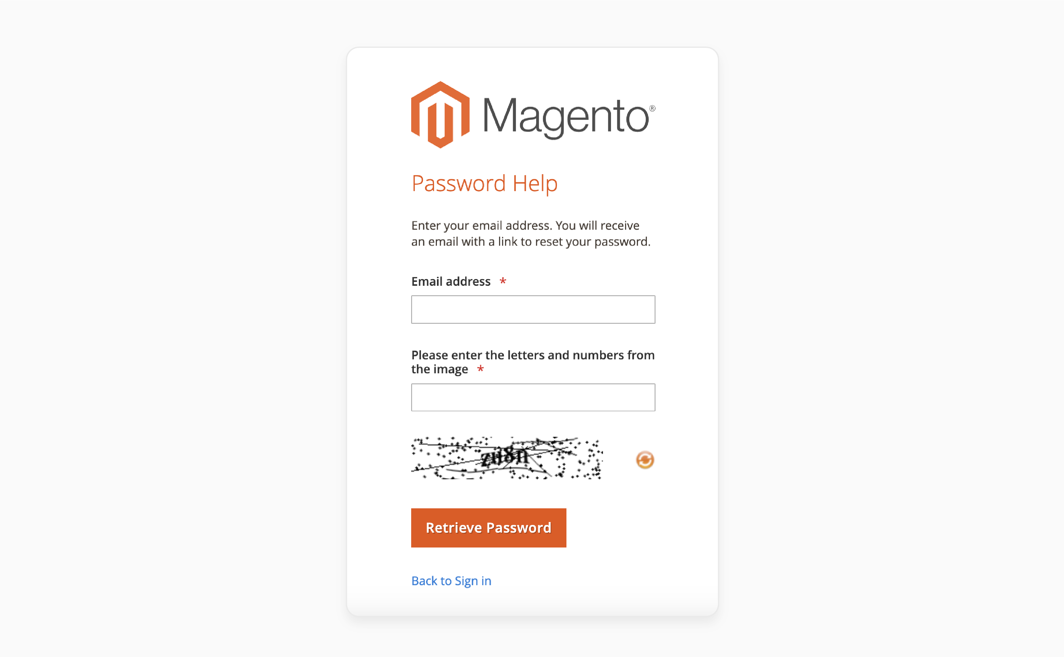 Retrieve Magento Connect password via email