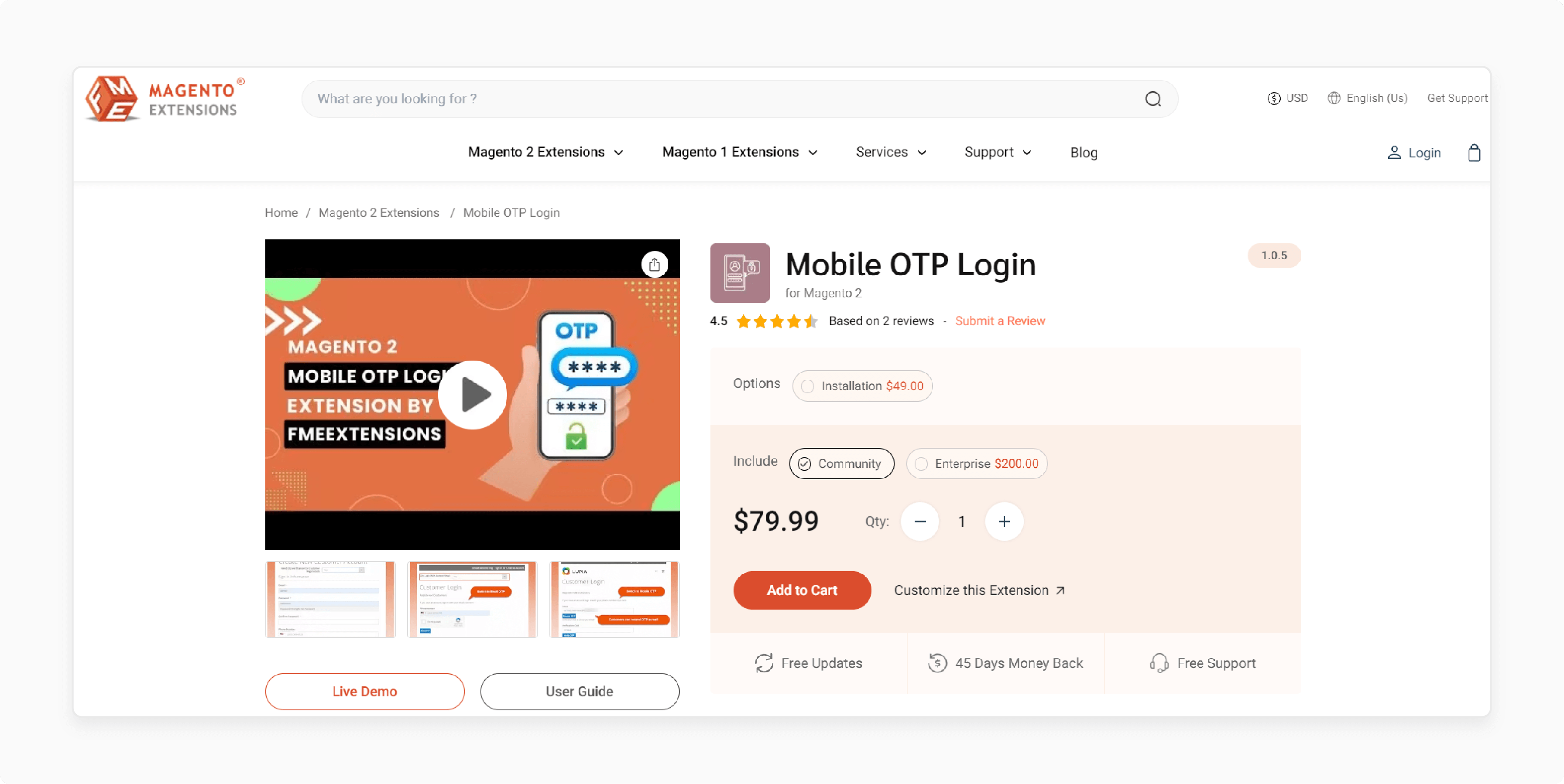 magento 2 mobile otp login extension by fmeextensions offers secure login with OTP for enhanced security and mobile convenience