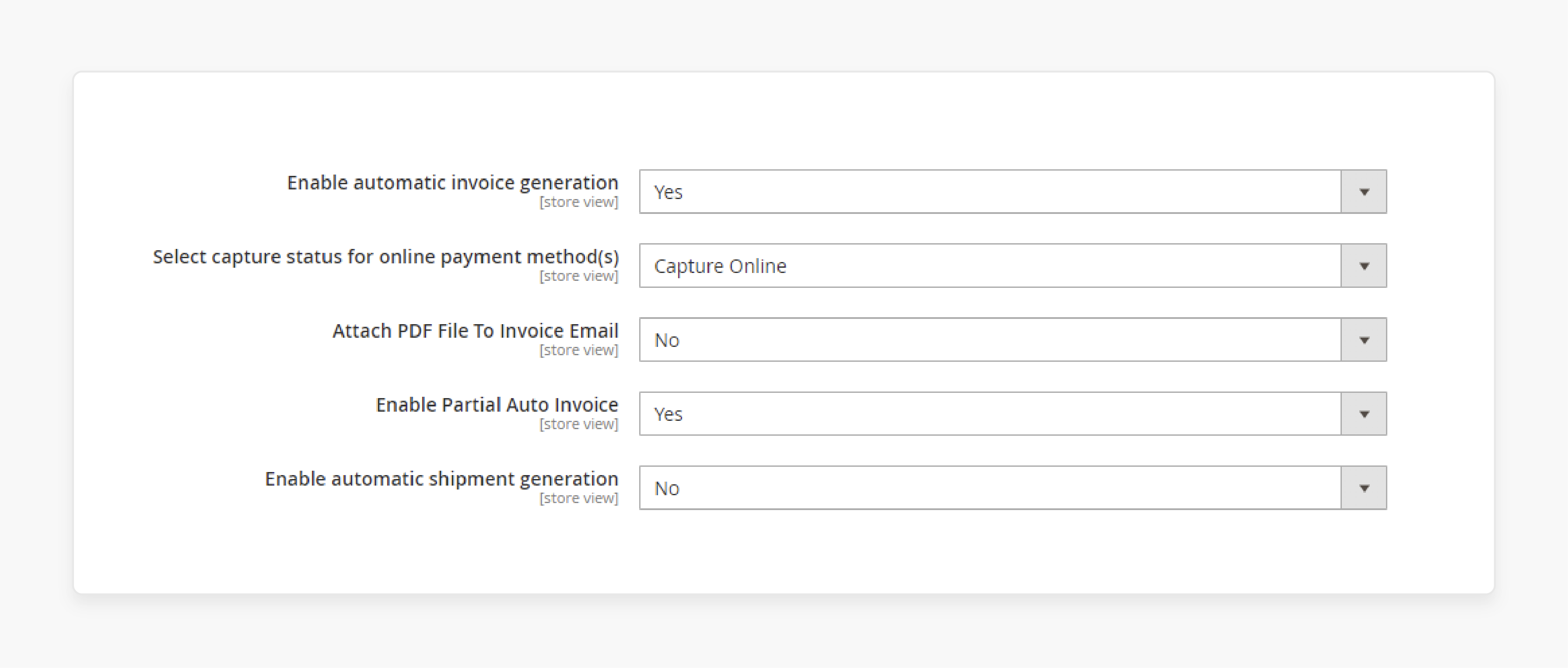 Automatic Magento 2 Auto Invoice generation