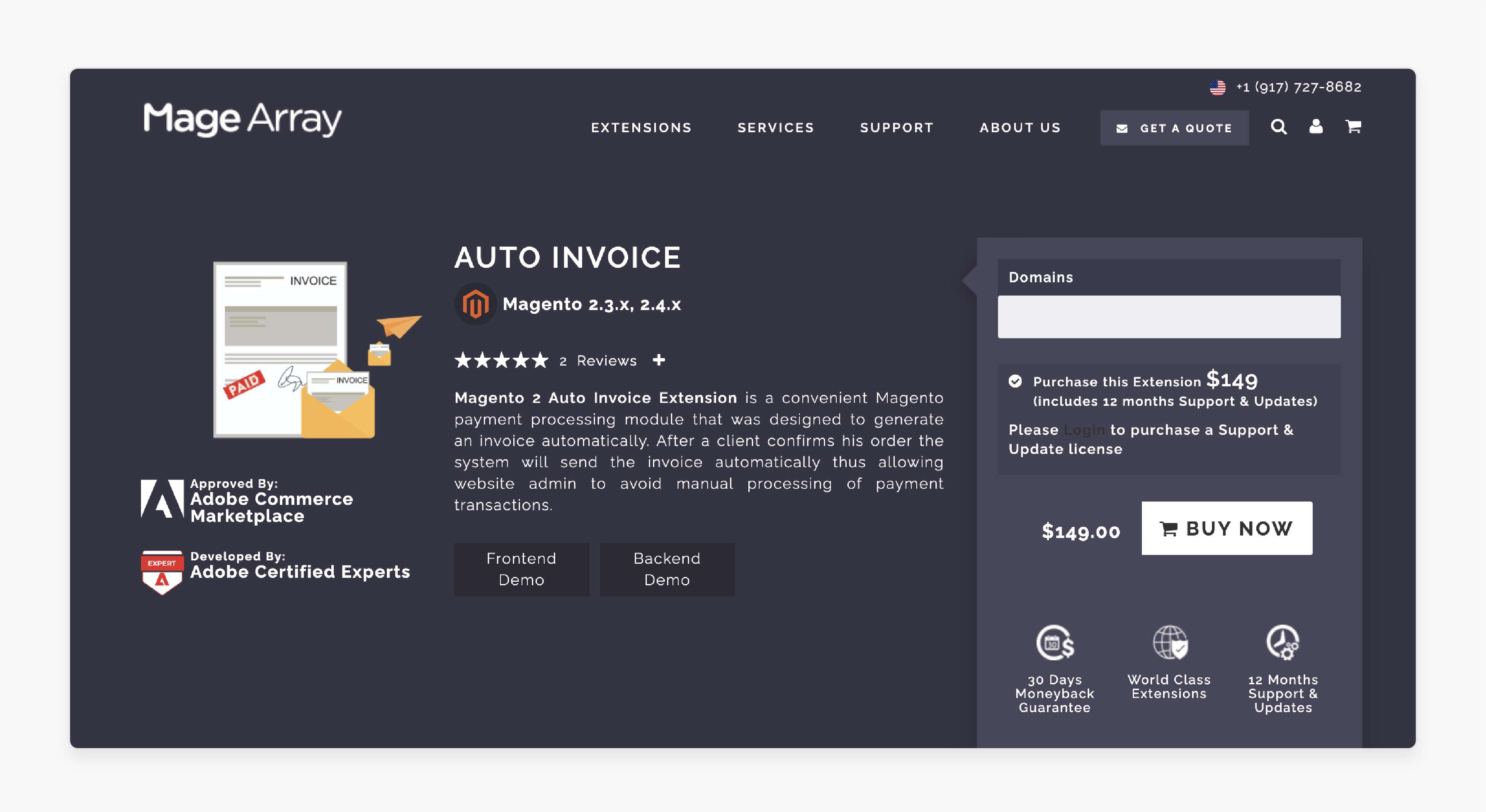 MageArray Magento 2 Auto Invoice