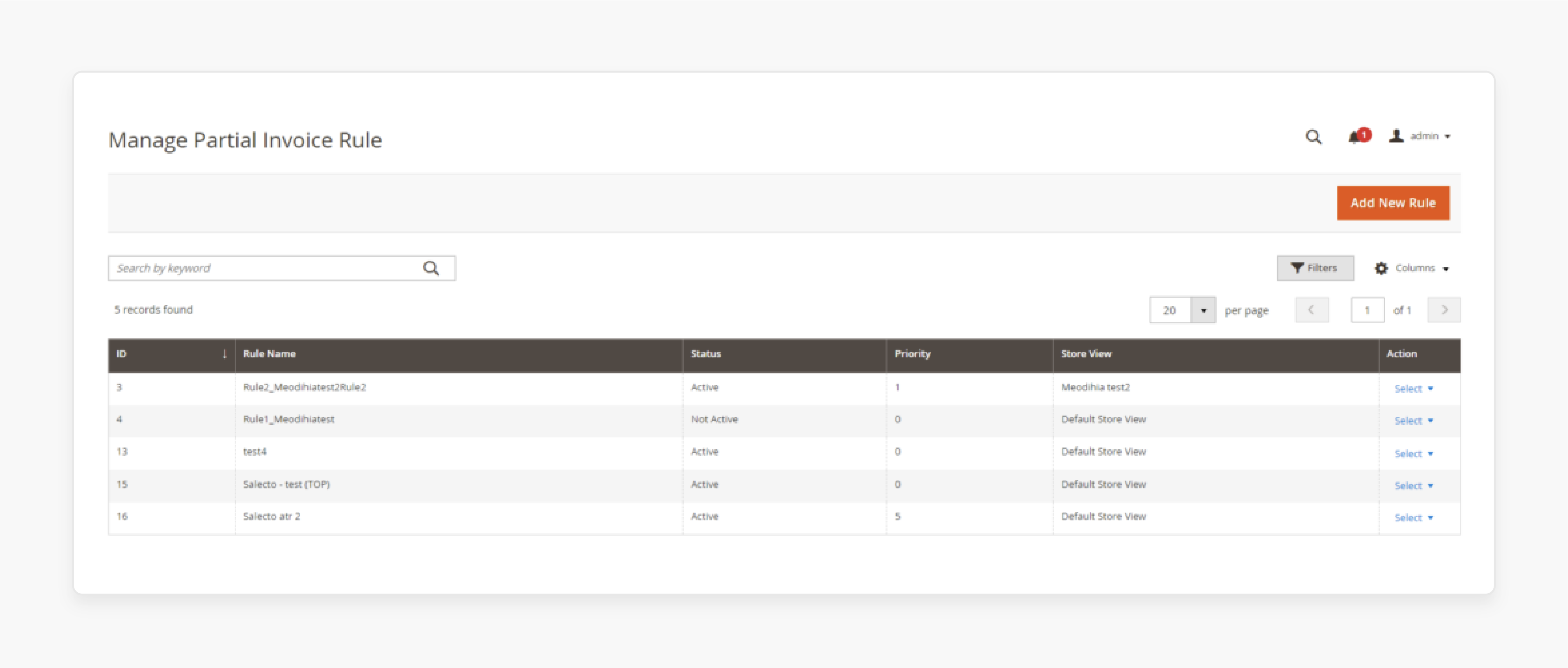 Manage Partial Magento 2 Auto Invoice Rules