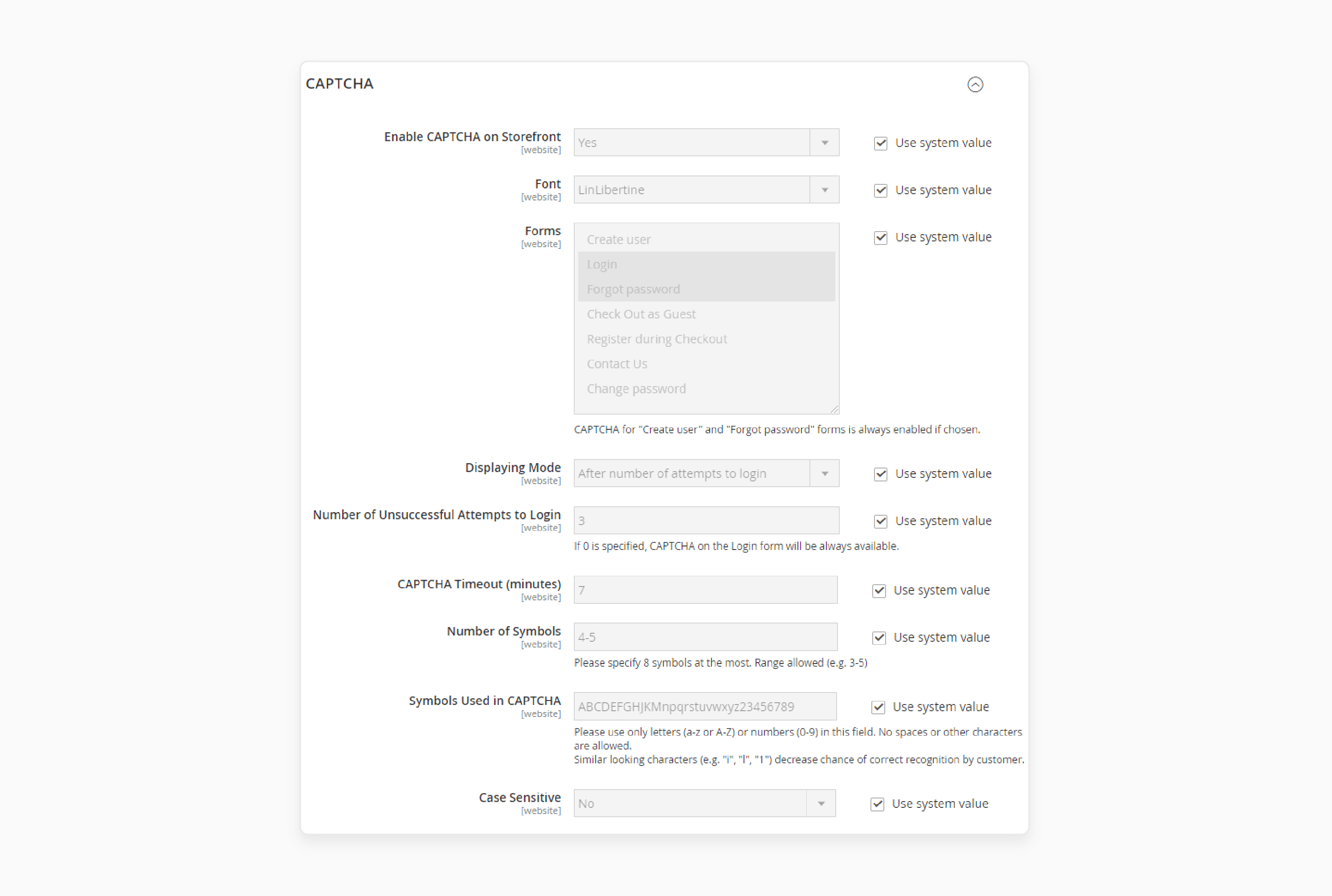 CAPTCHA for form security