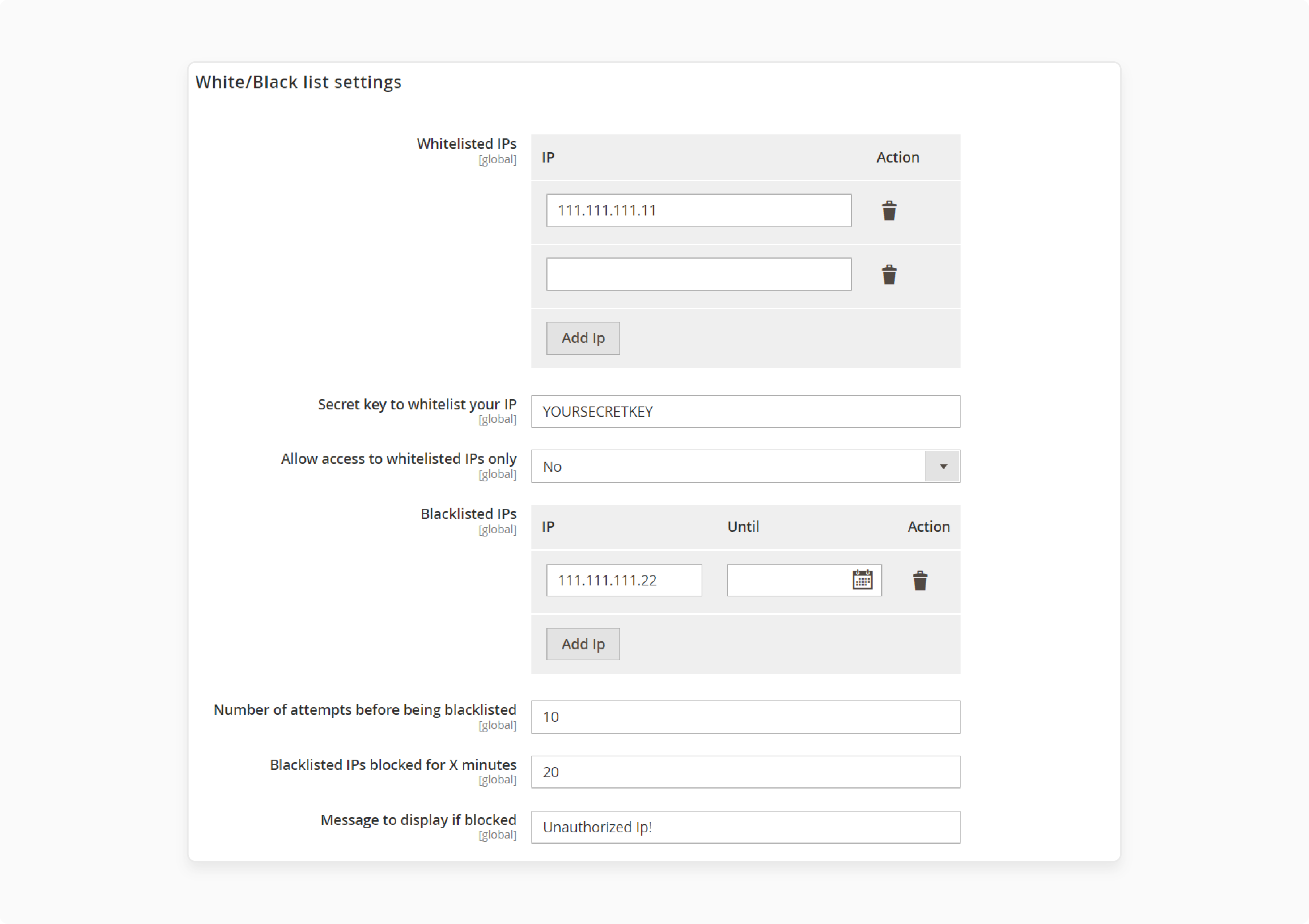 How Do Magento 2 Security Extensions Handle IP Blocking and Whitelisting