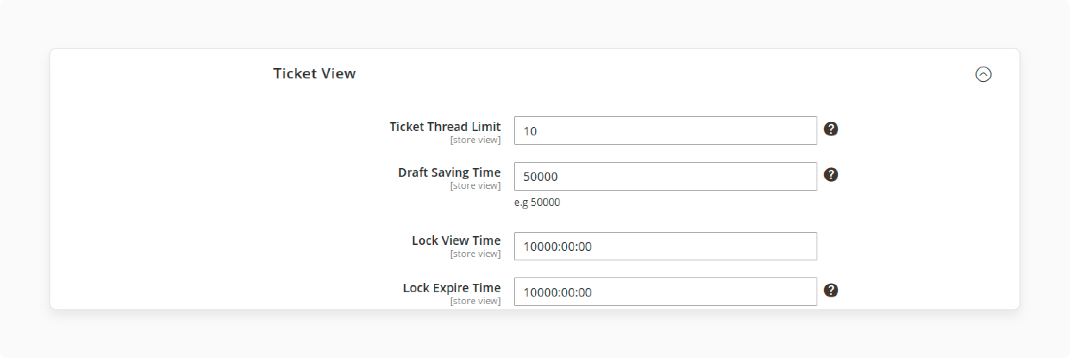 Manage ticket views in Magento 2