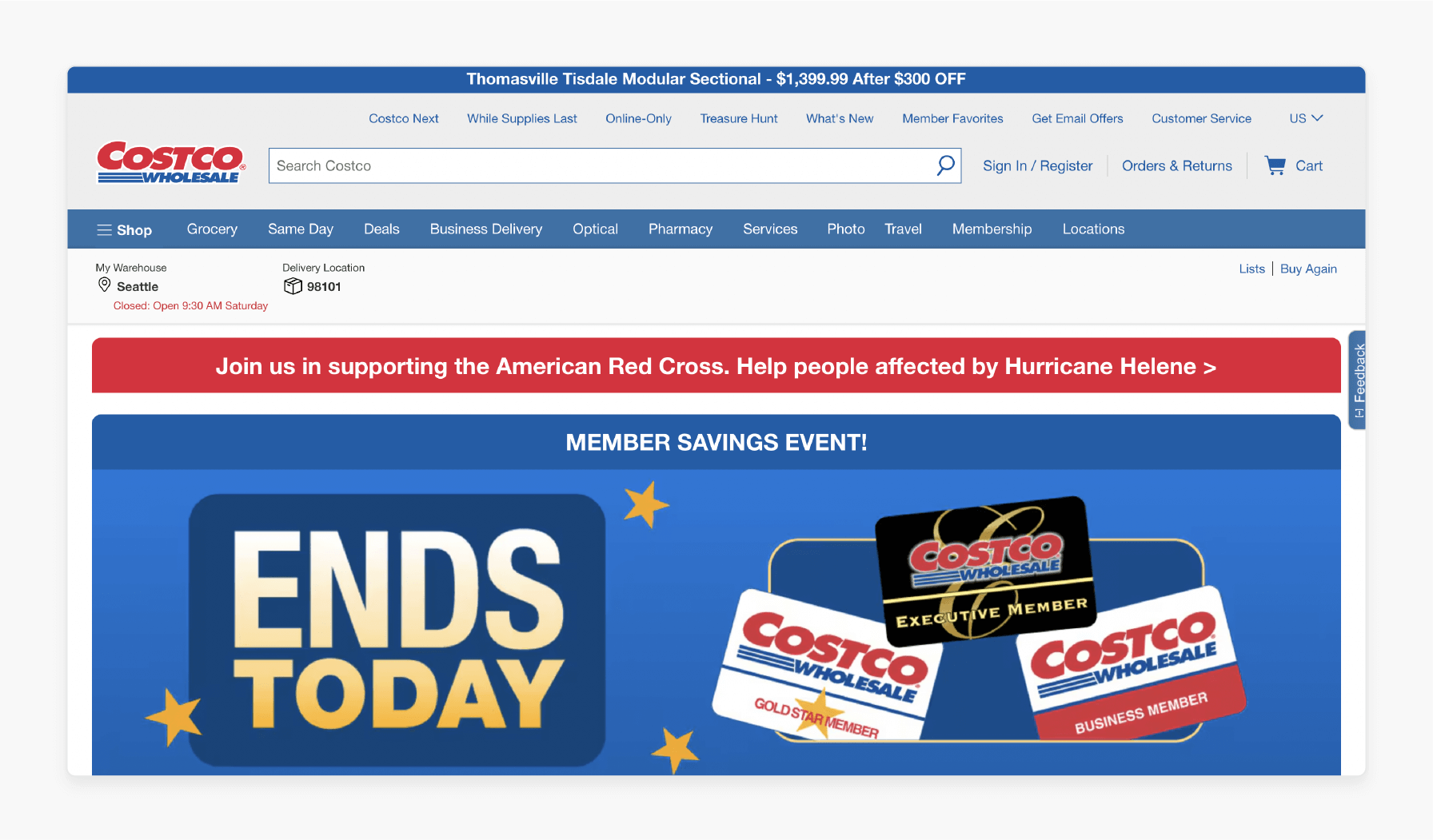 Costco Wholesale E-commerce