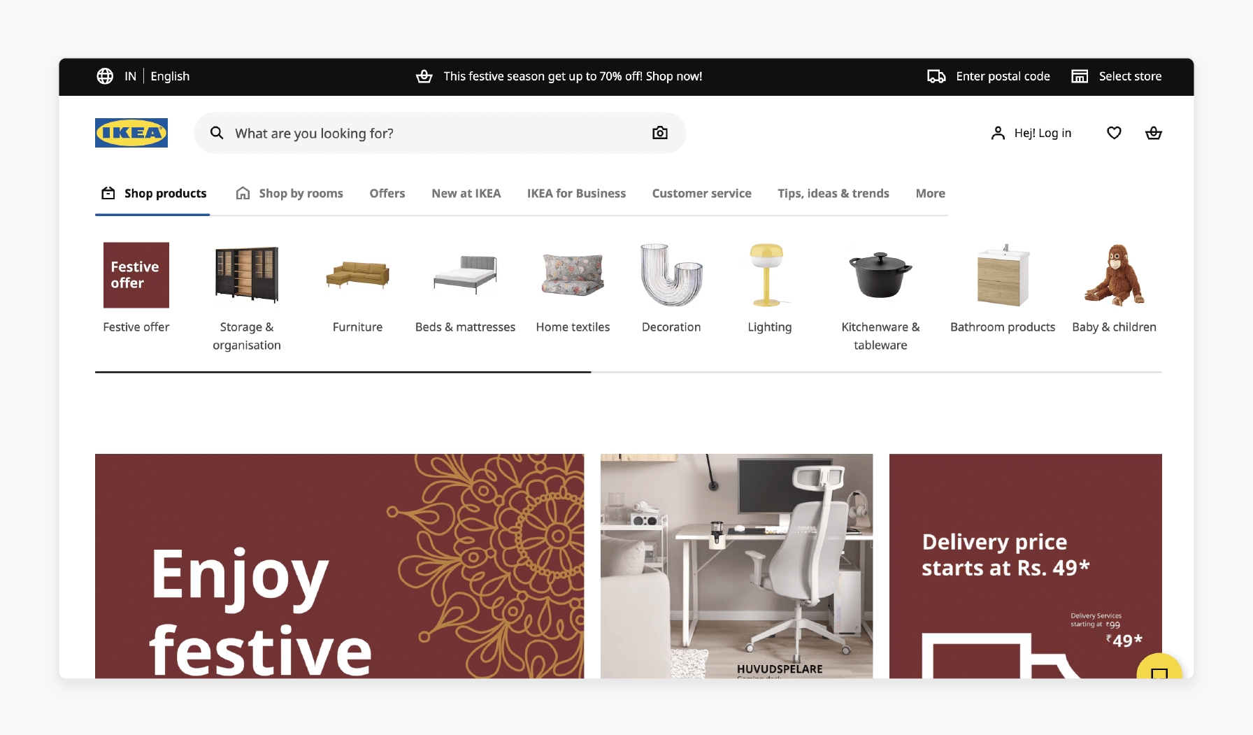 IKEA E-commerce Platform