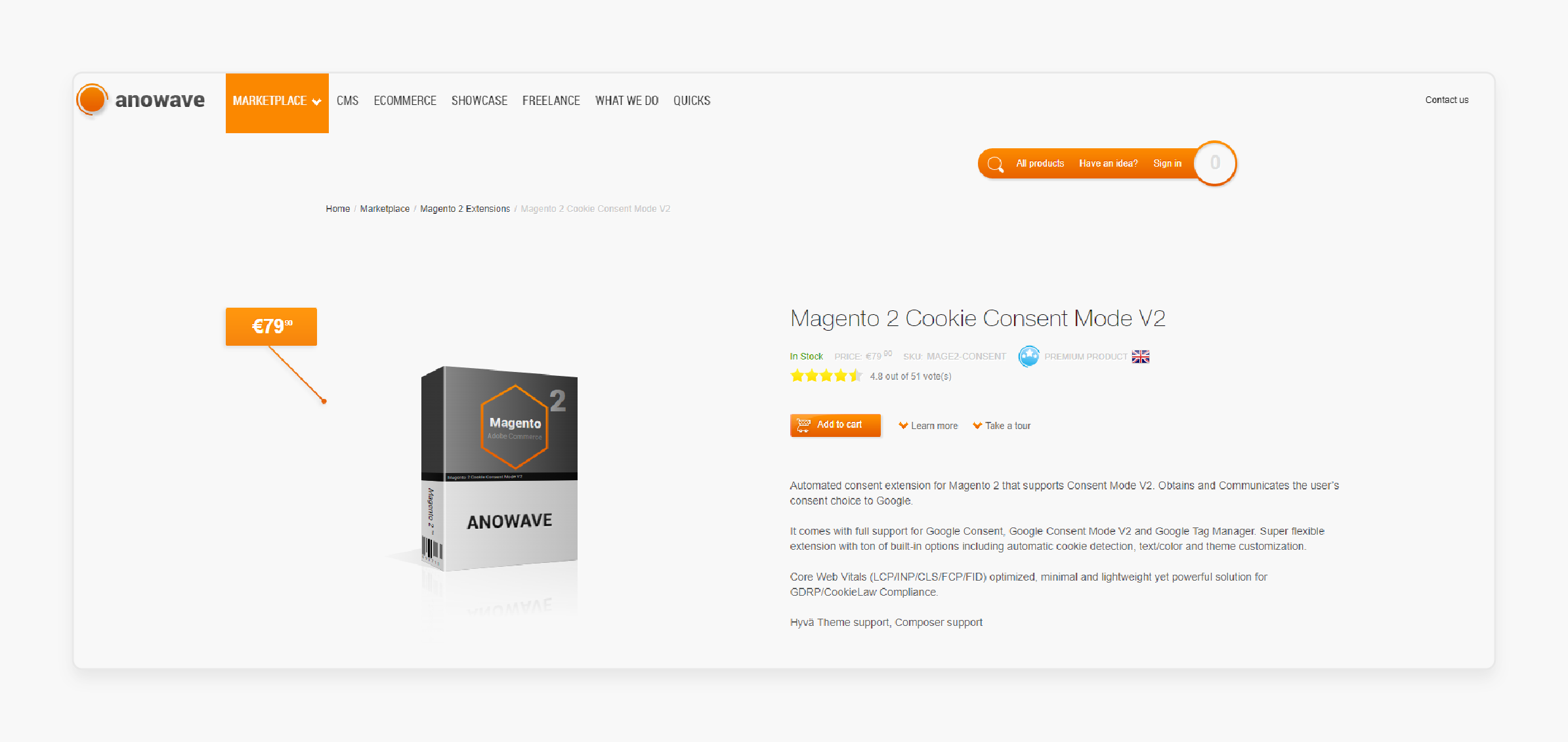 Magento 2 Cookie Consent Extension by Anowave