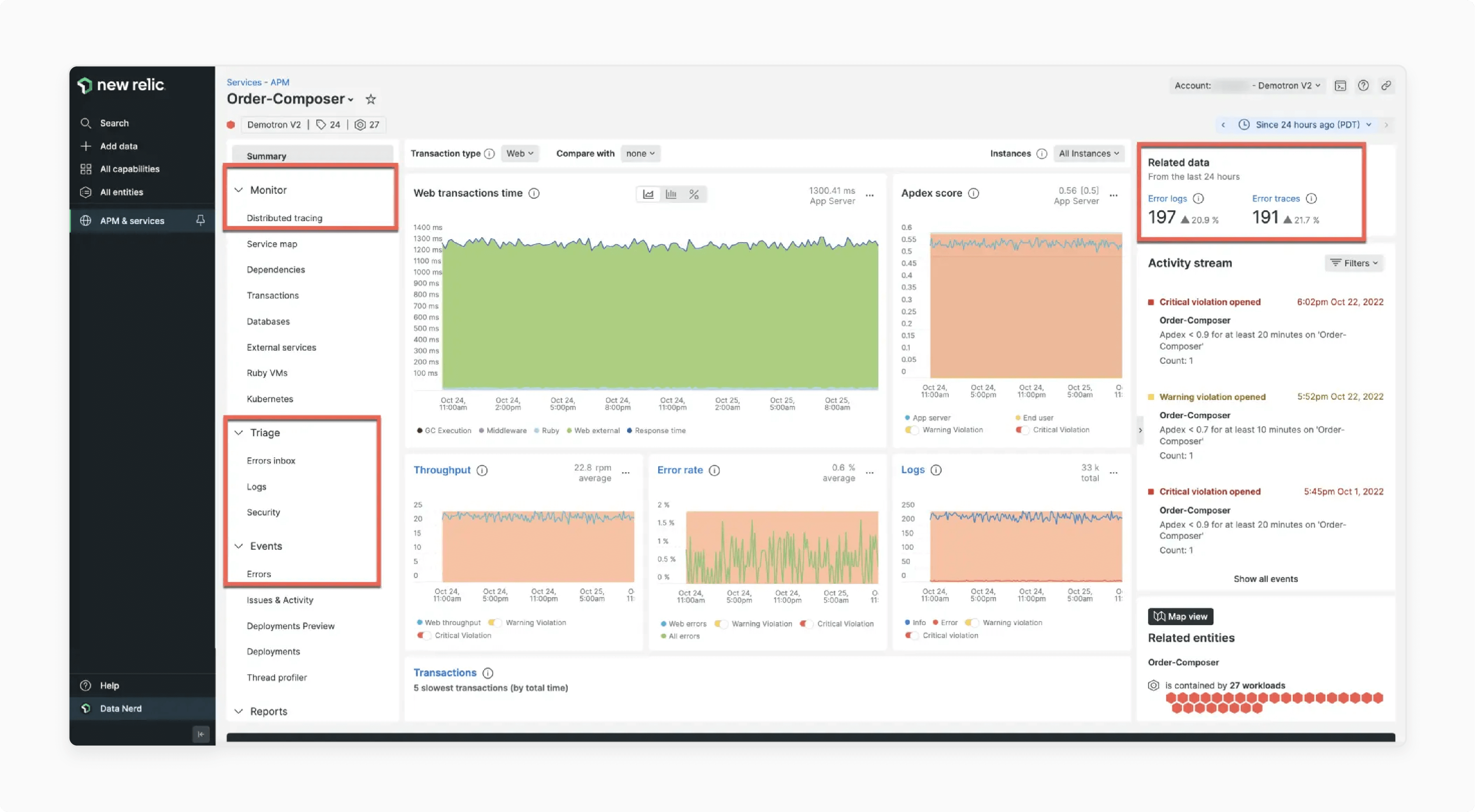 Monitor Logs and Performance