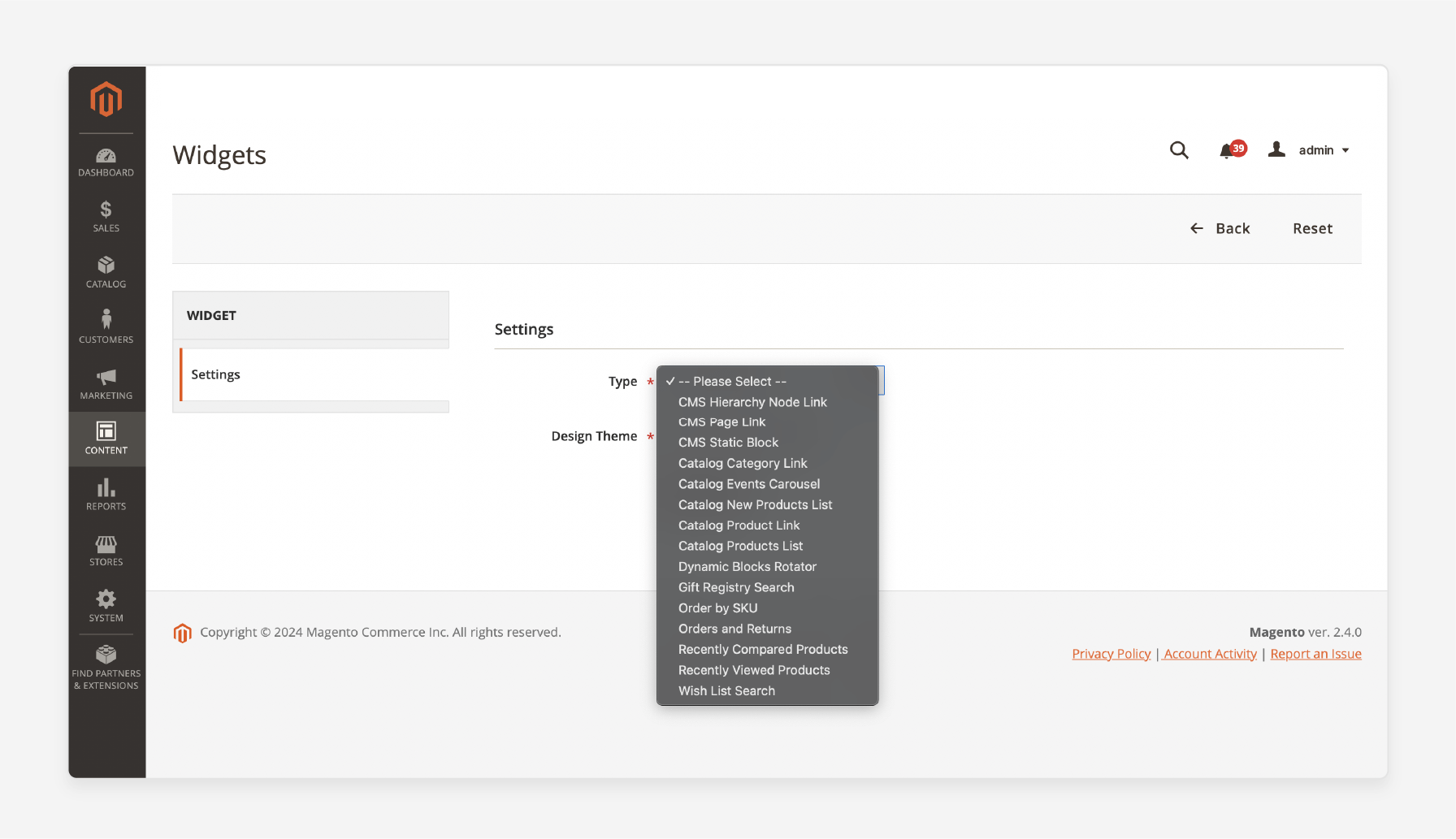 Creating New Magento Widget