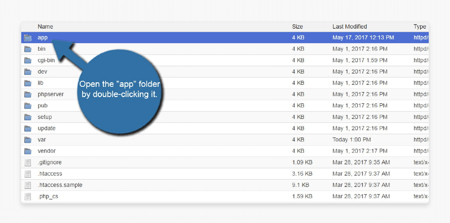 Accessing app folder for Magento 2 encryption key