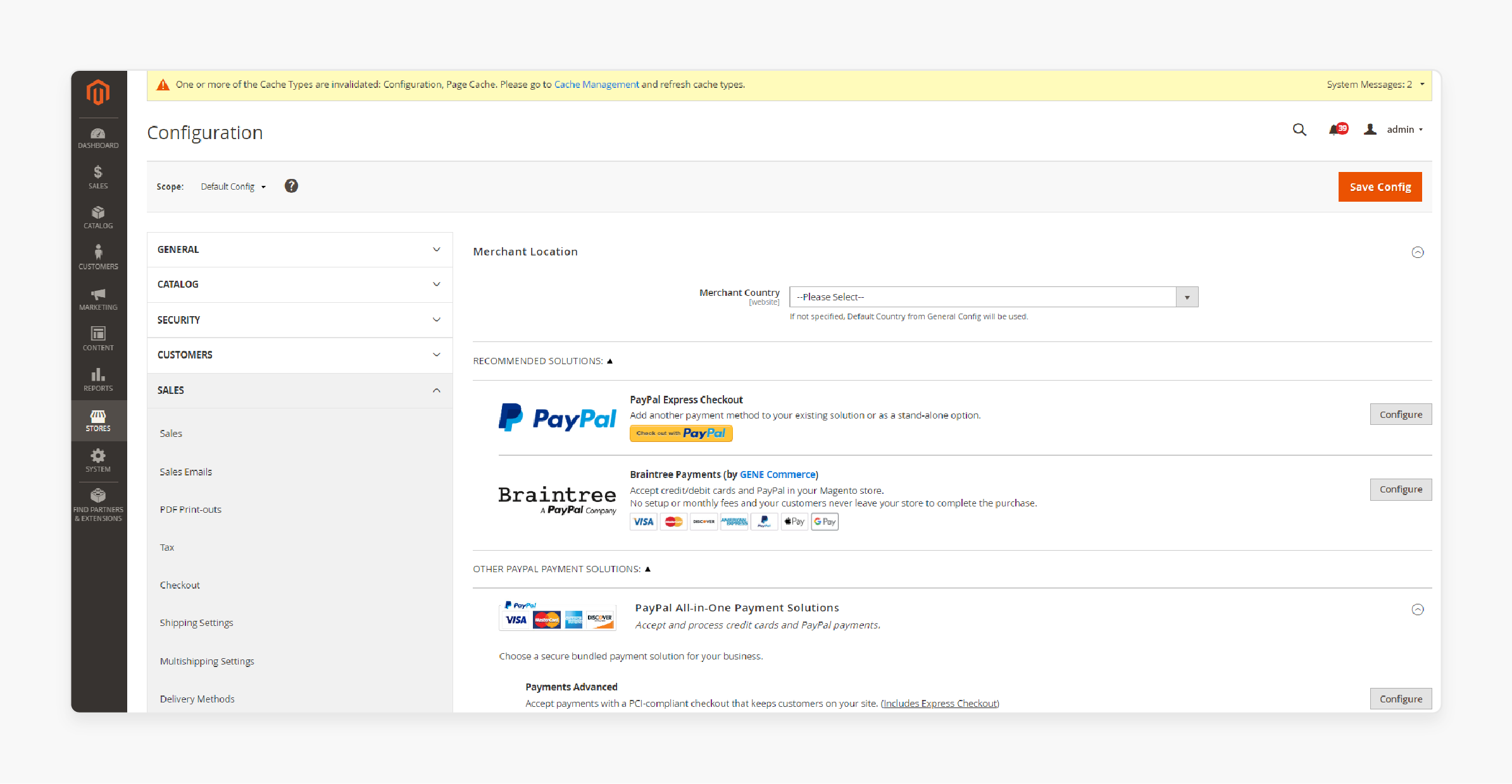 Configure multiple gateways in Magento