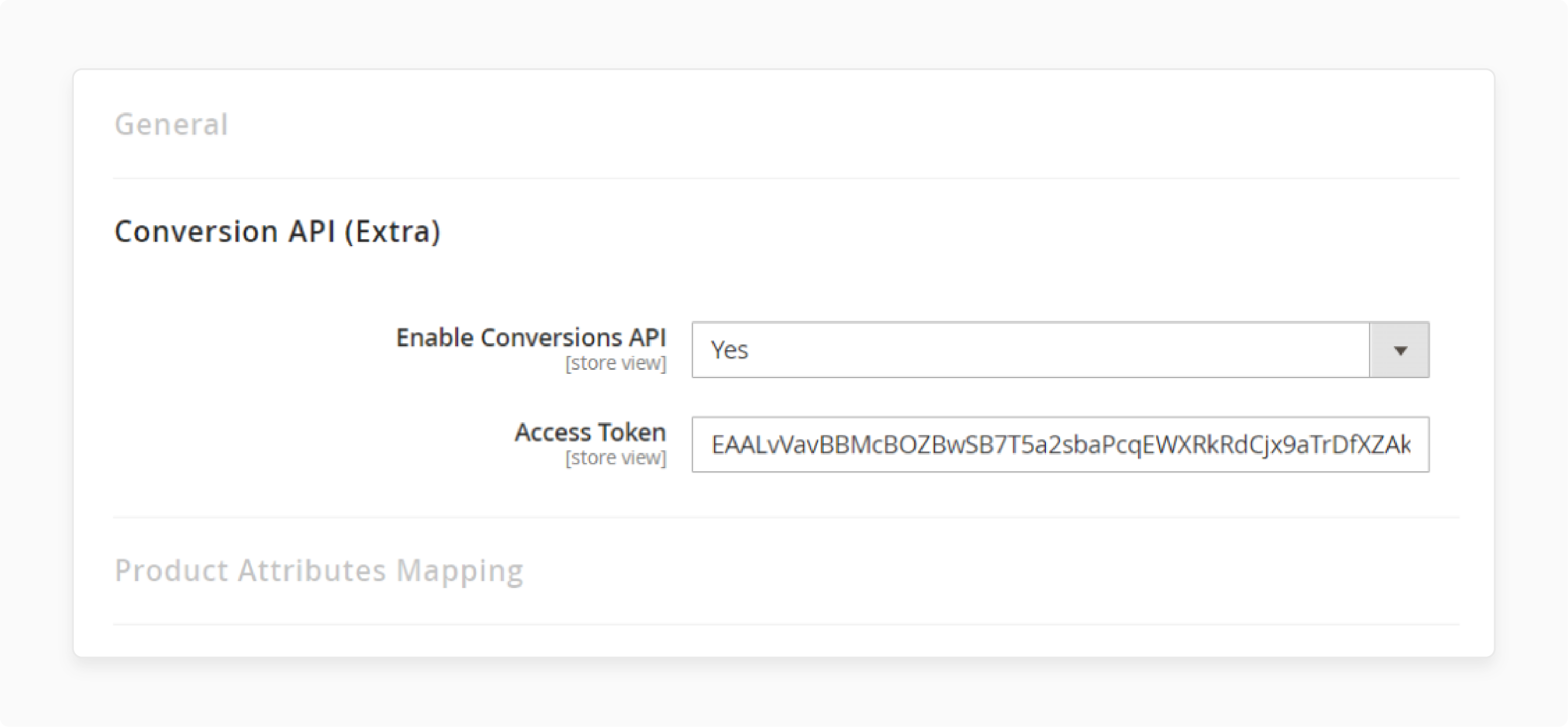 Enable Conversion Tracking