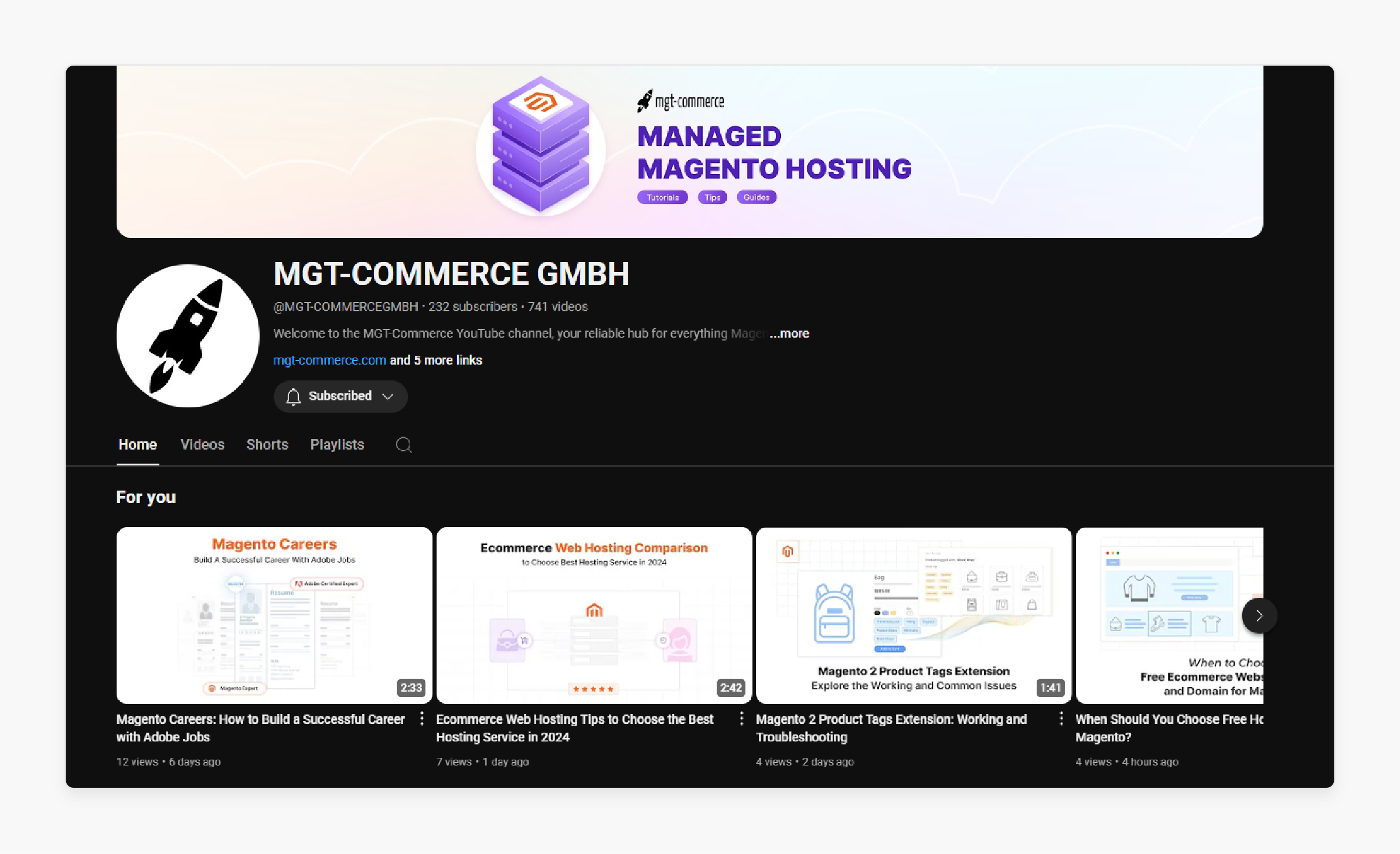 MGT-Commerce Magento Training Videos