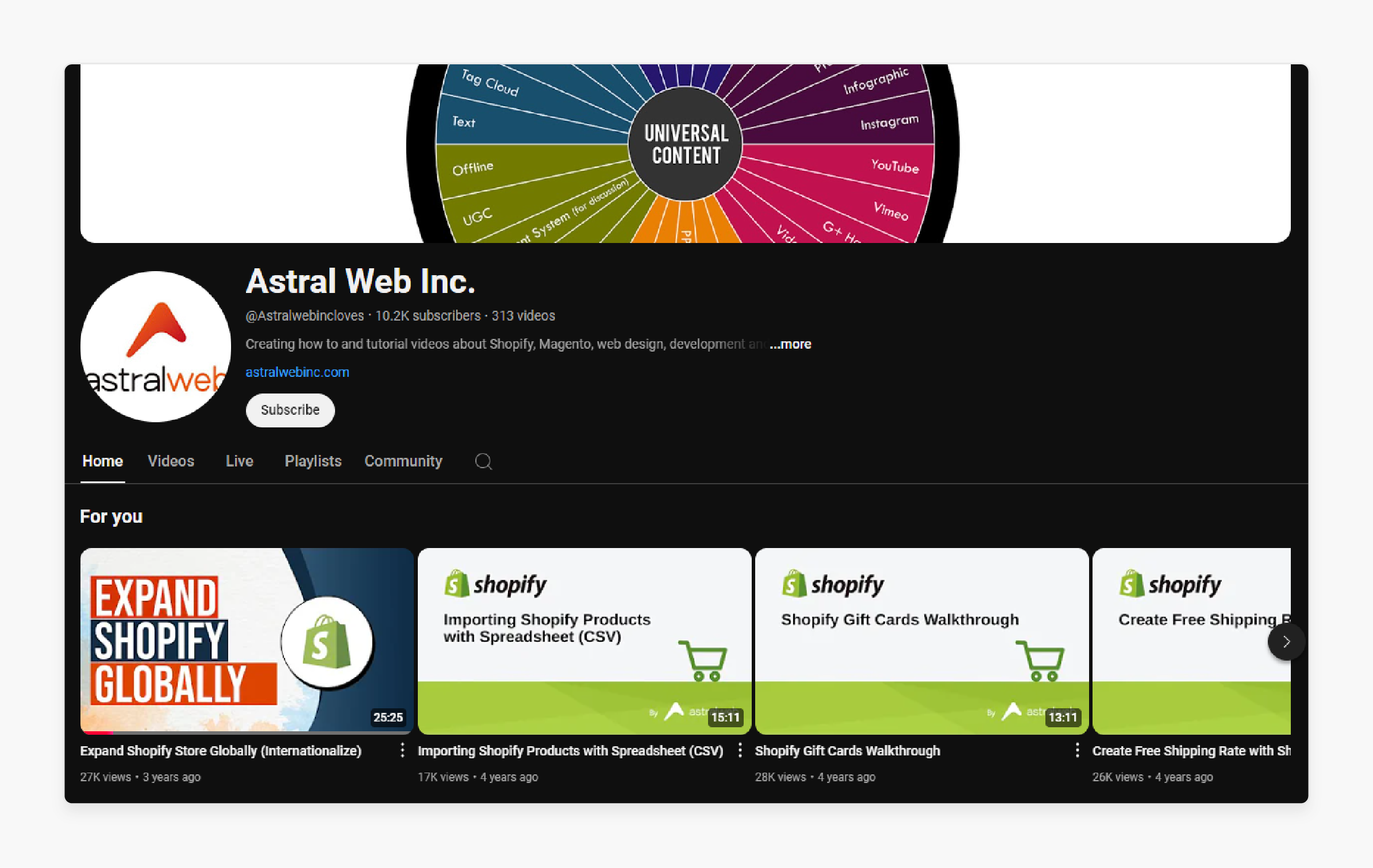 Astral Web Inc Magento Training Videos