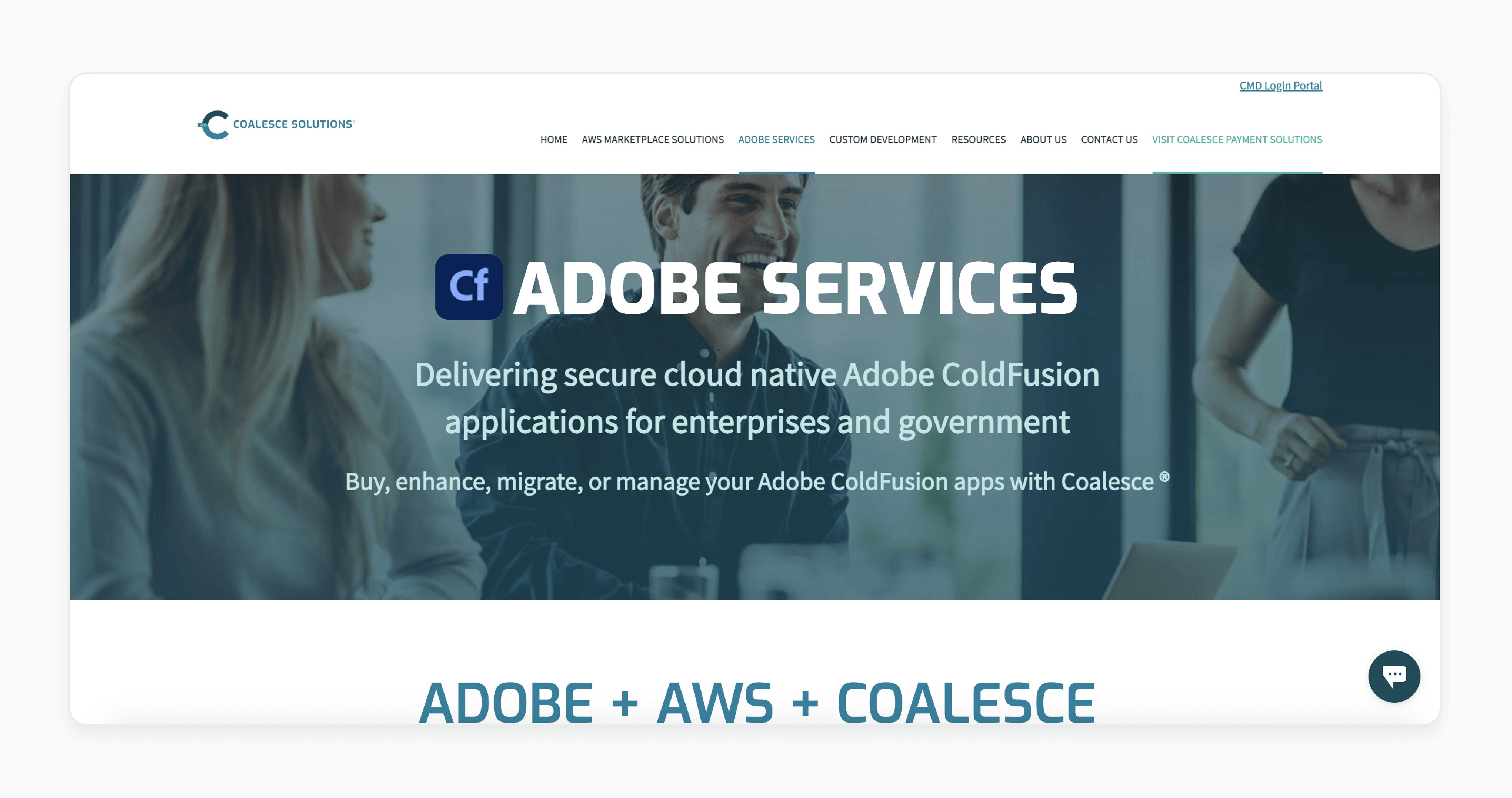 Coalesce Web Site Design Ecommerce Hosting Coldfusion