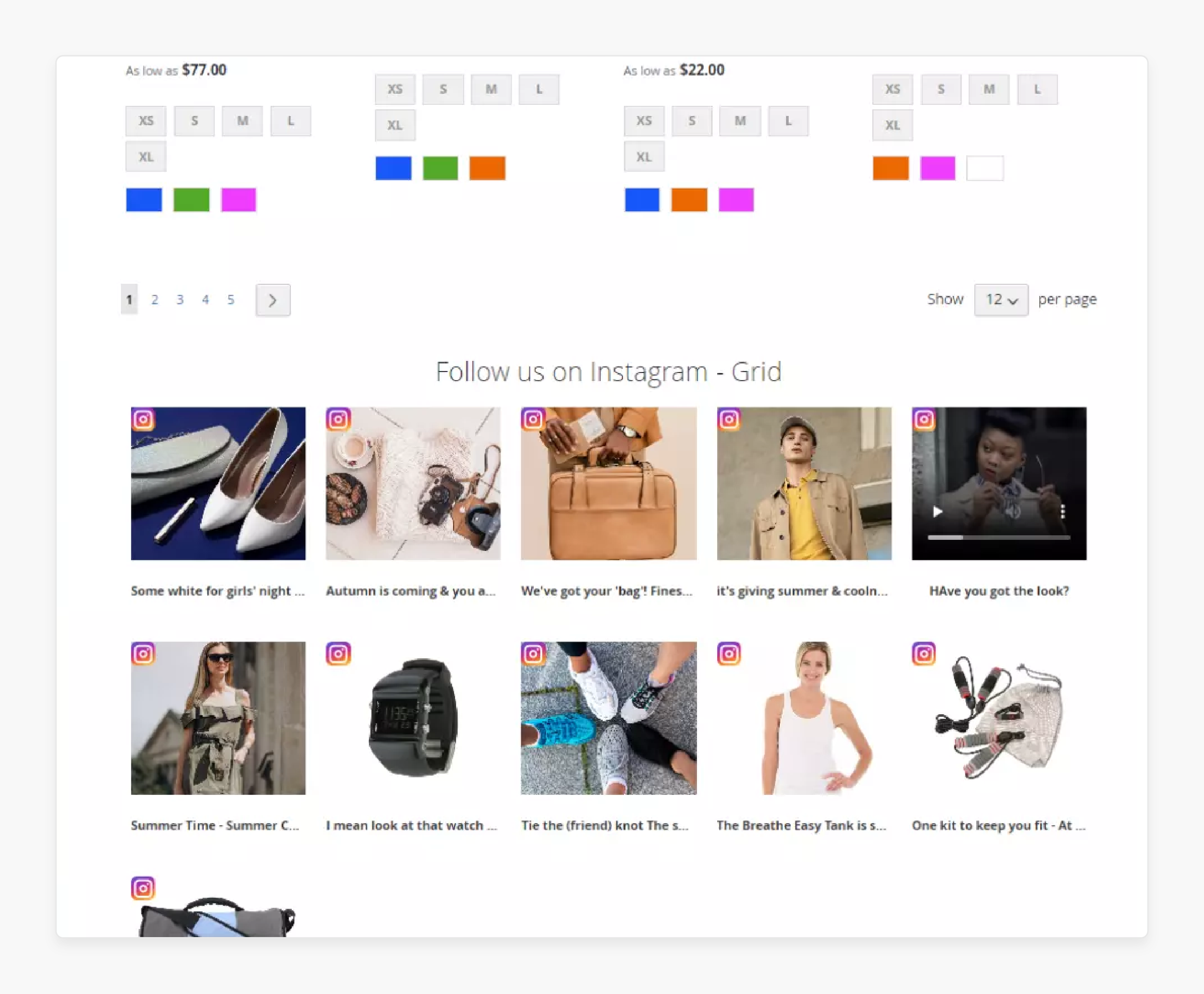 Enhance engagement and social proof with Instagram in Magento