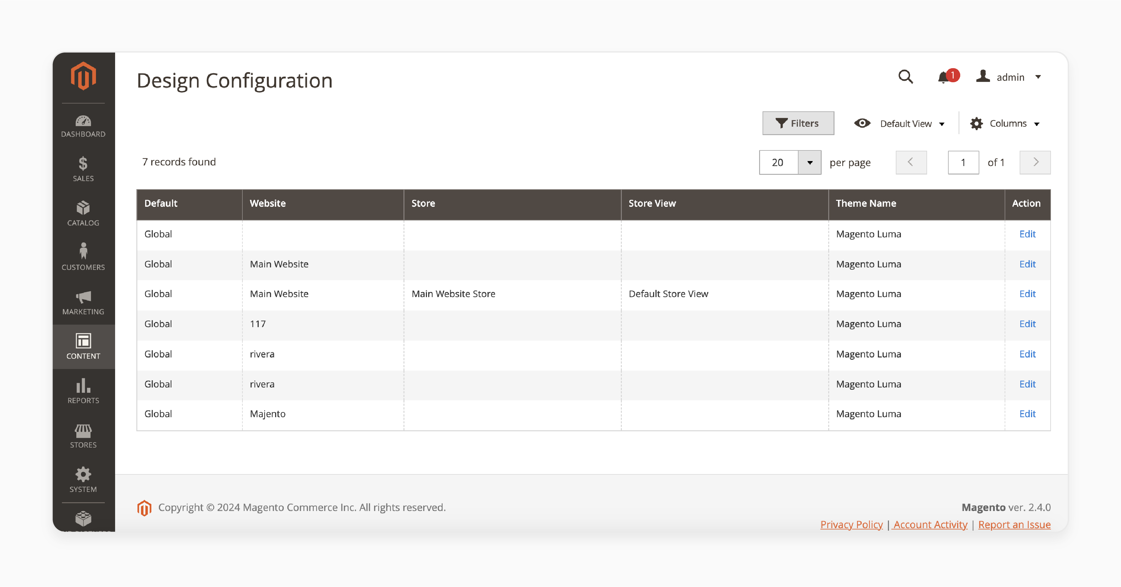 customizing magento 2 store design through design configuration