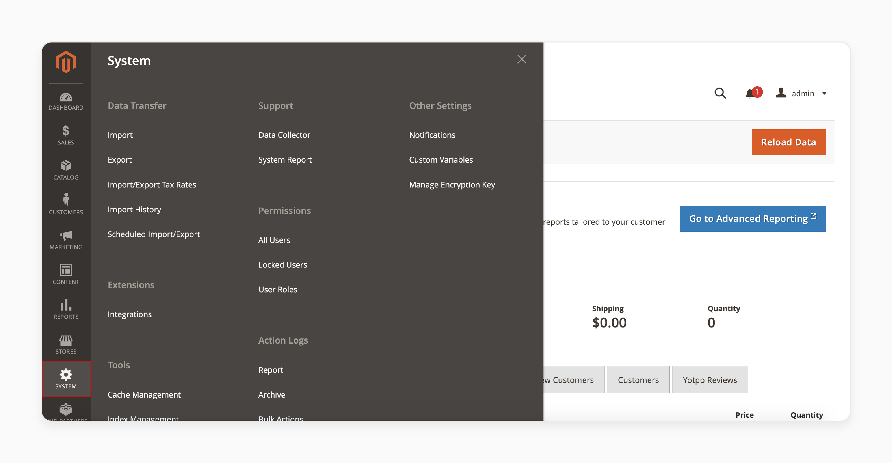 managing customer information in magento 2 dashboard