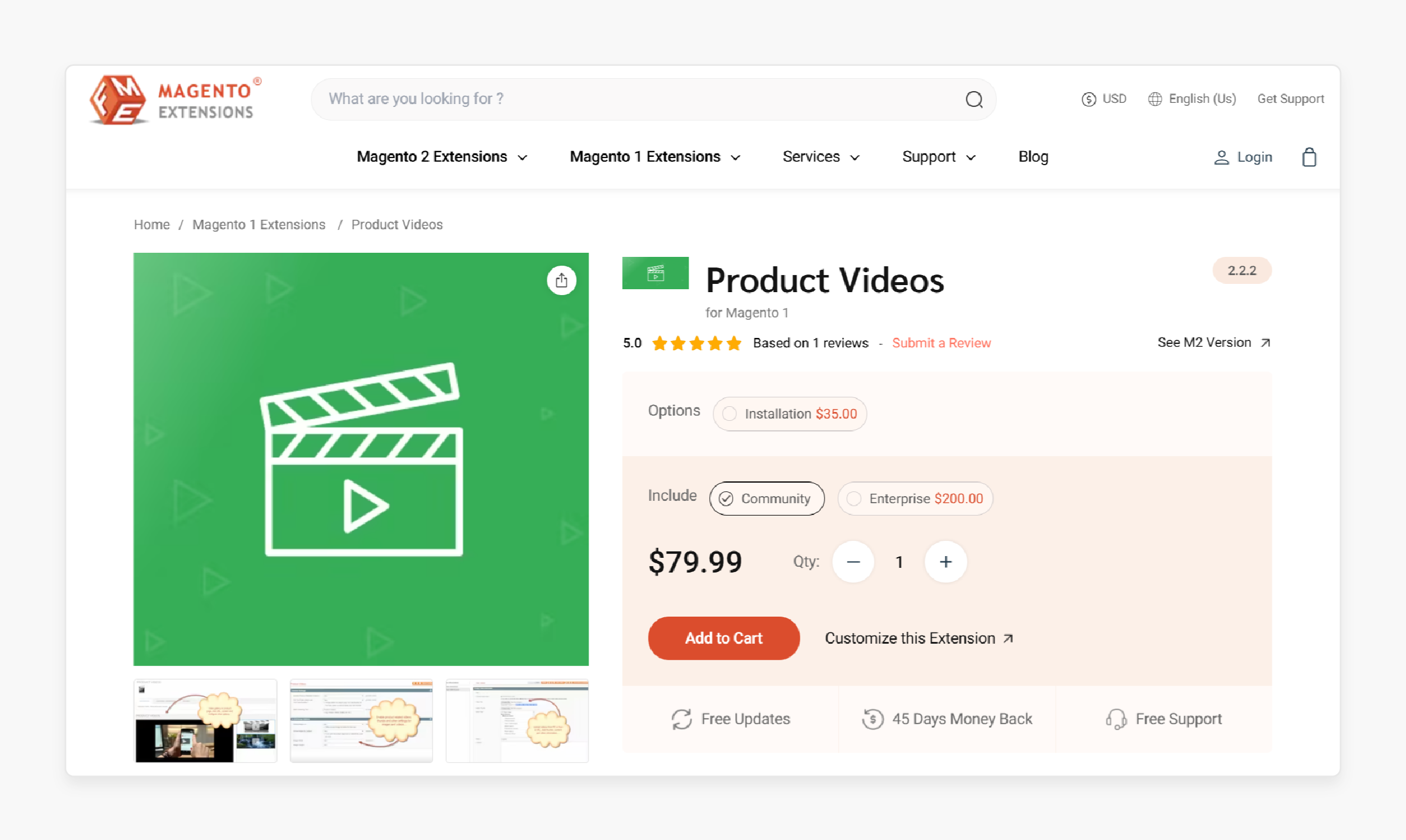 Product Videos for Magento 1 - FME Extensions