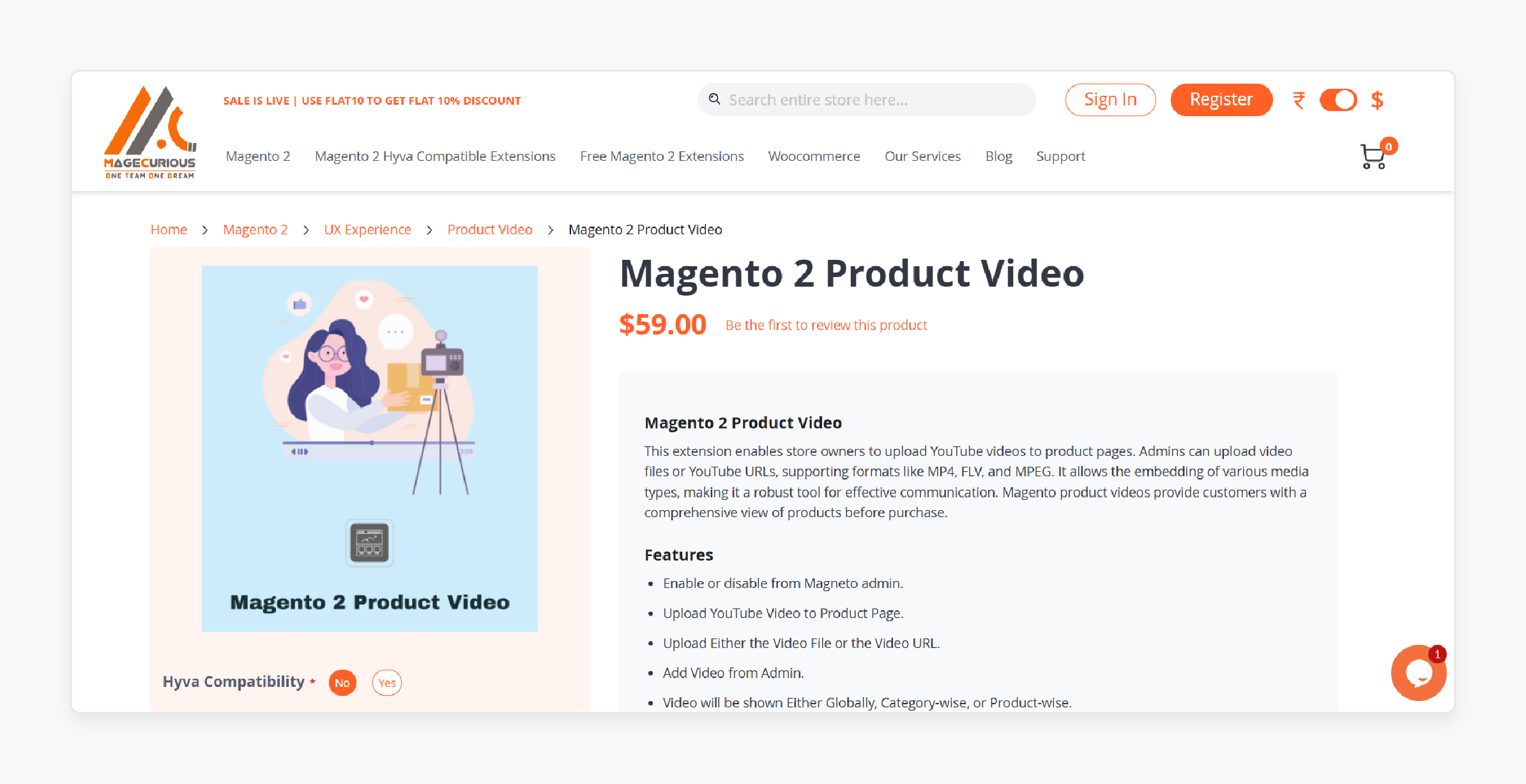 Magento 2 Product Video - Magecurious