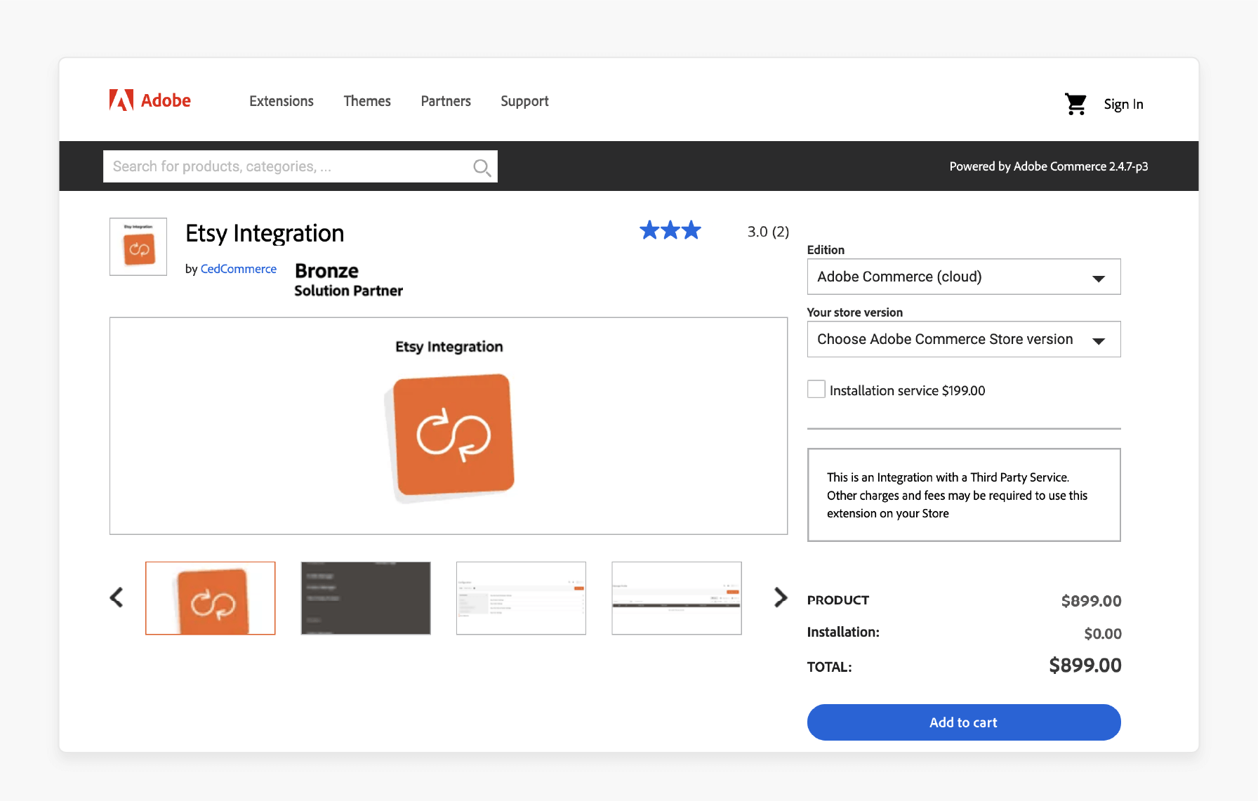 CedCommerce Etsy connector with sync automation