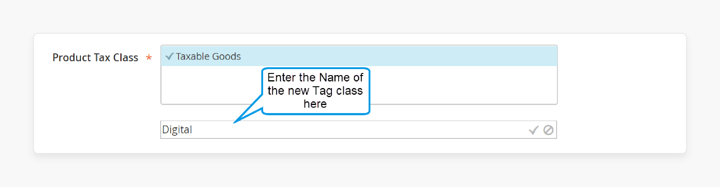 Step 3: Add a new Product Tax Class