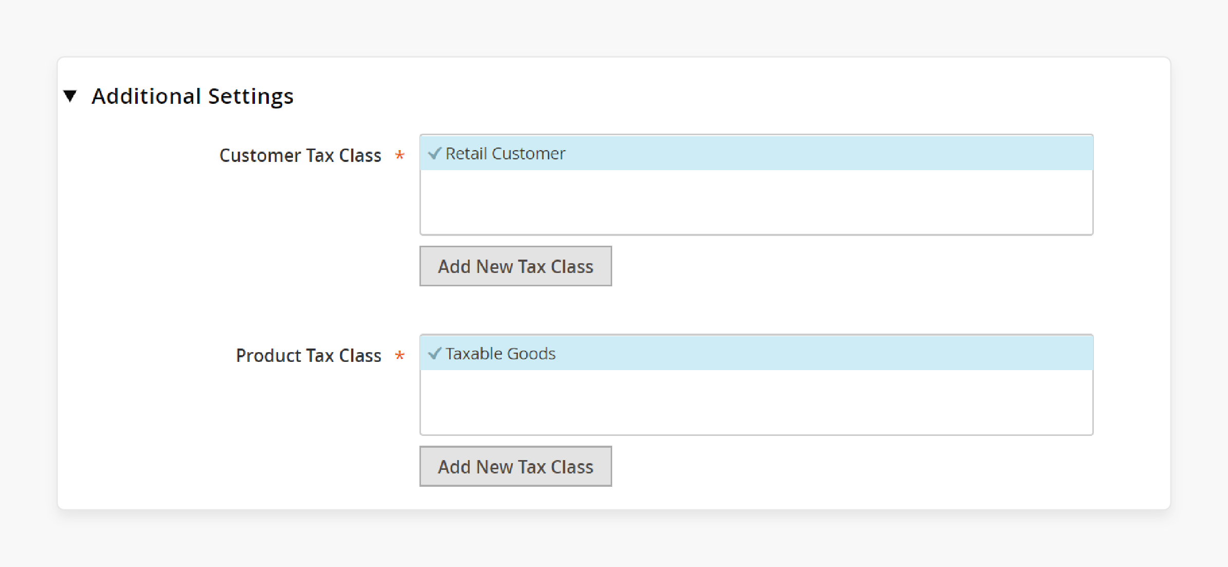 Step 1: Access the Additional Settings section