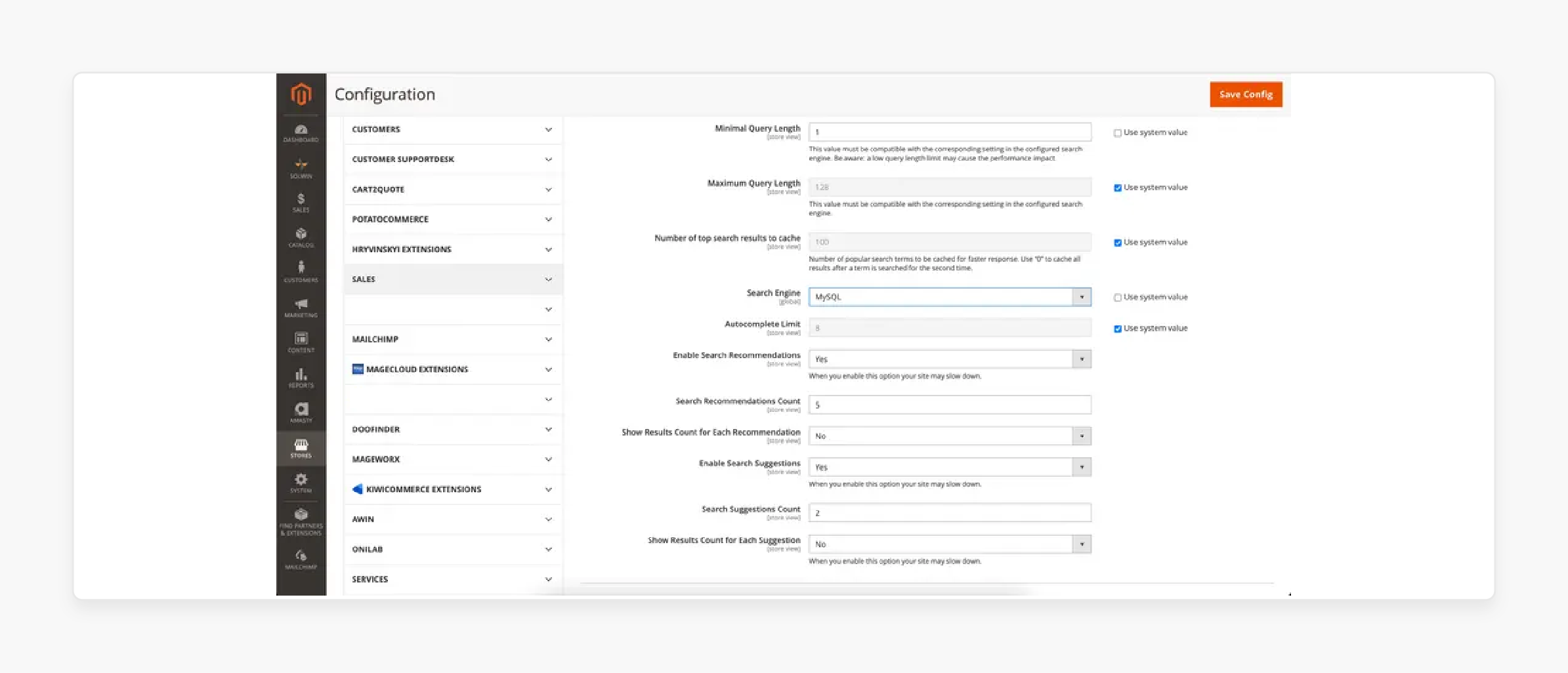 enhancing search speed with mysql in magento 2