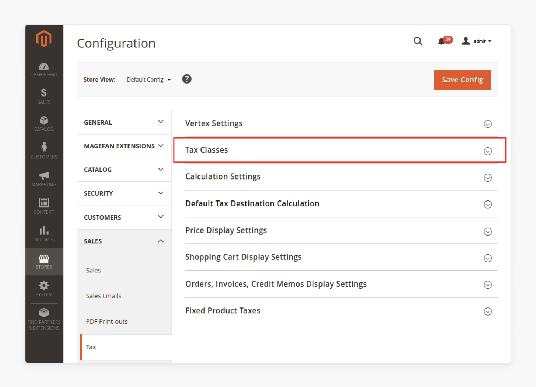 Adding new tax classes in Magento 2