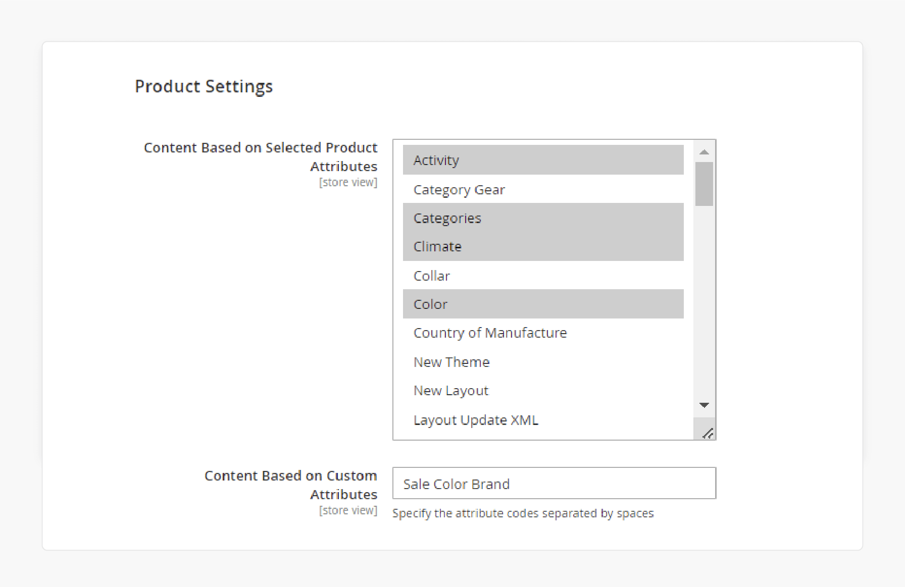 Configure product settings in the Magento 2 AI Content Generator extension