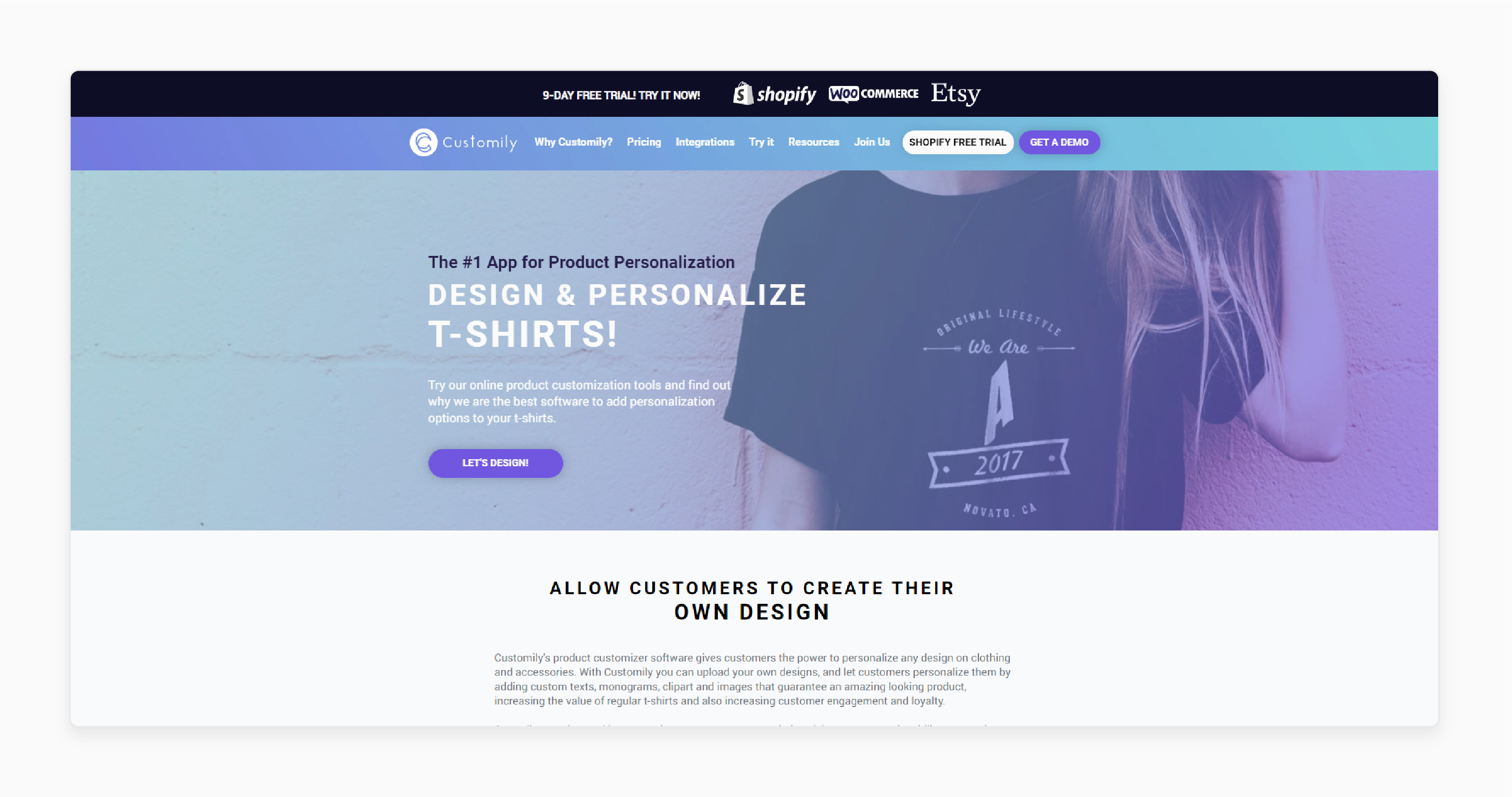 Customily Magento T-Shirt Design Tool