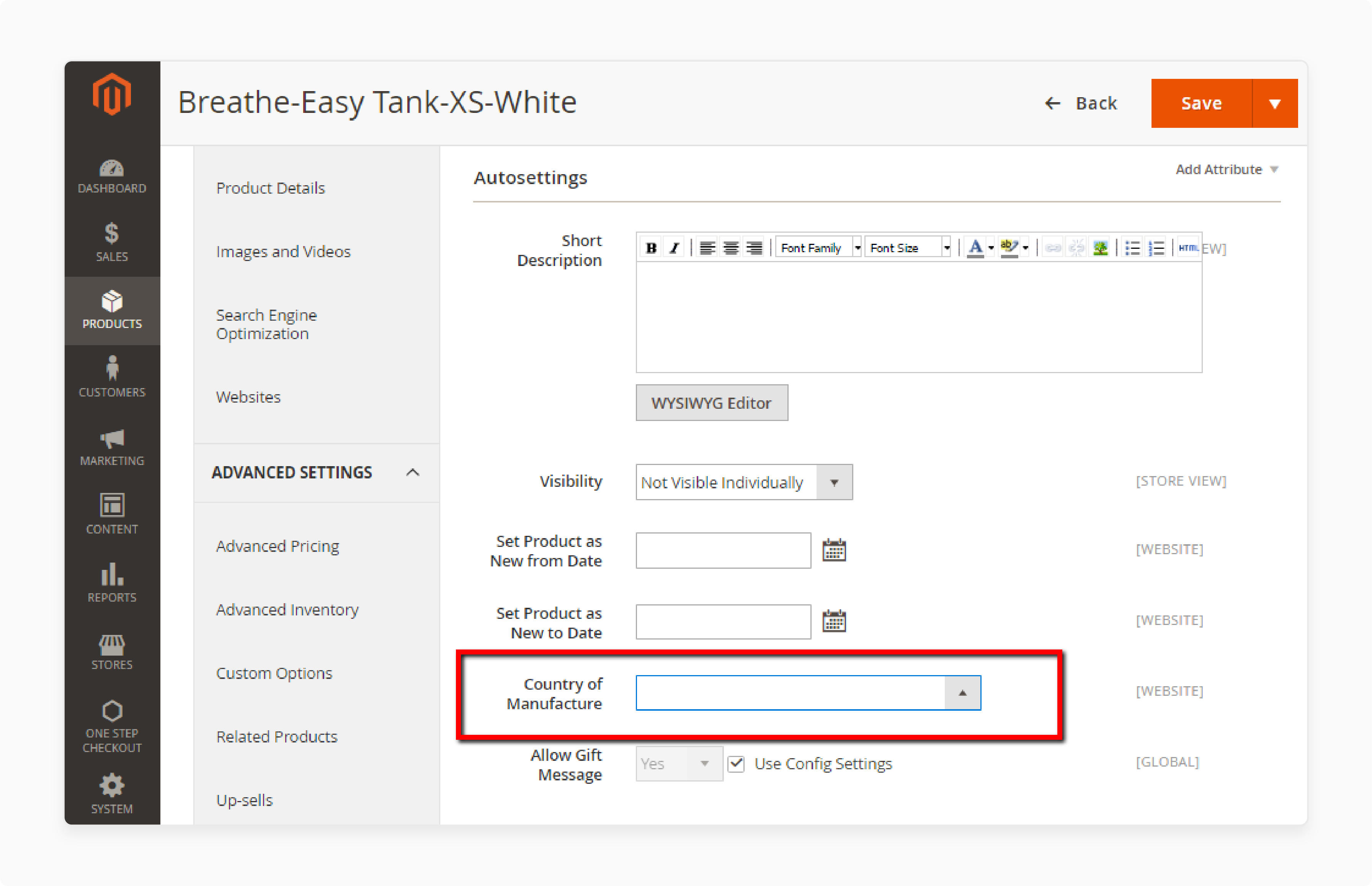 Reducing errors with Magento labels