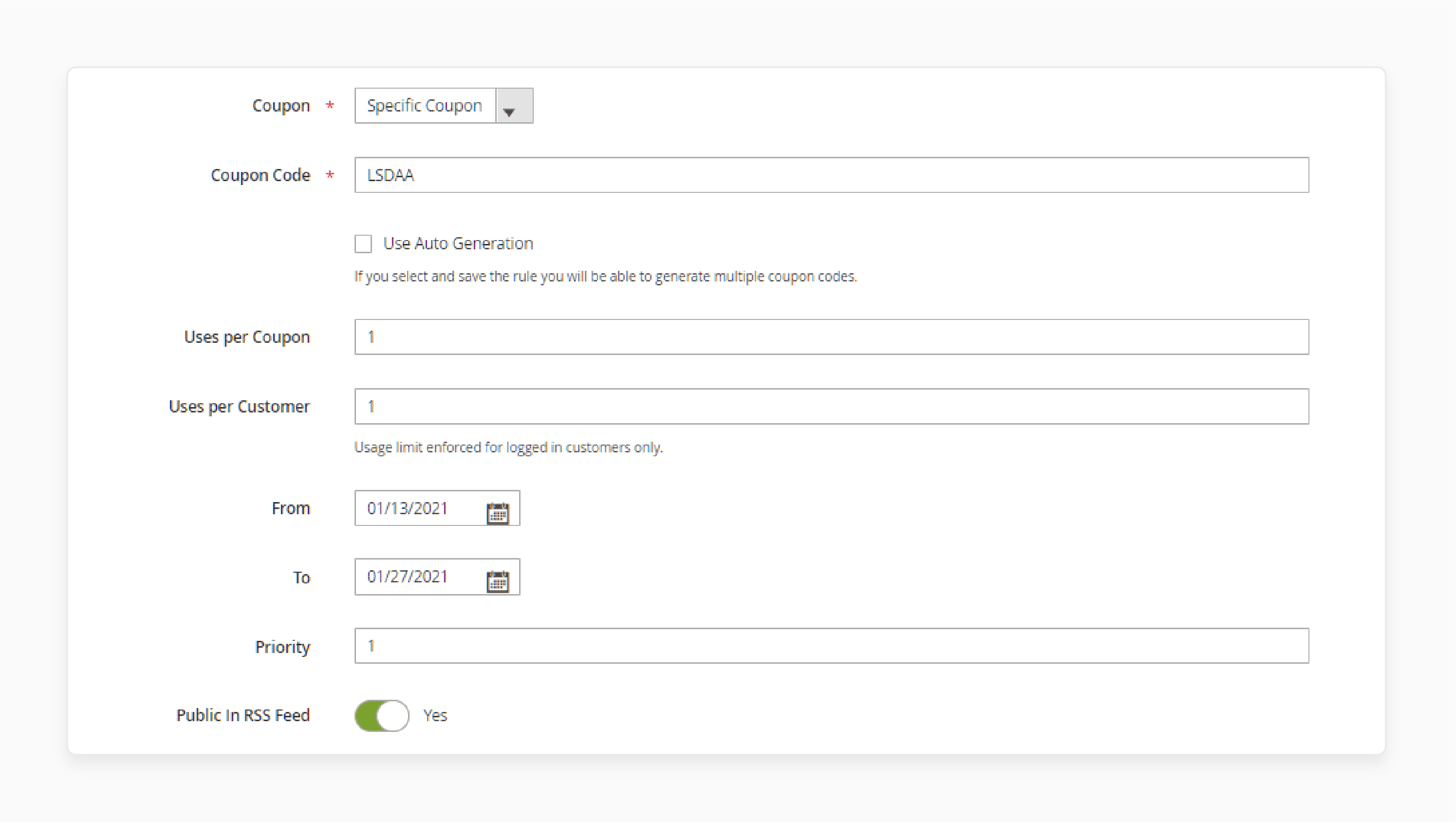 Cart Price Rule Information in Magento 2 Sales Promotions