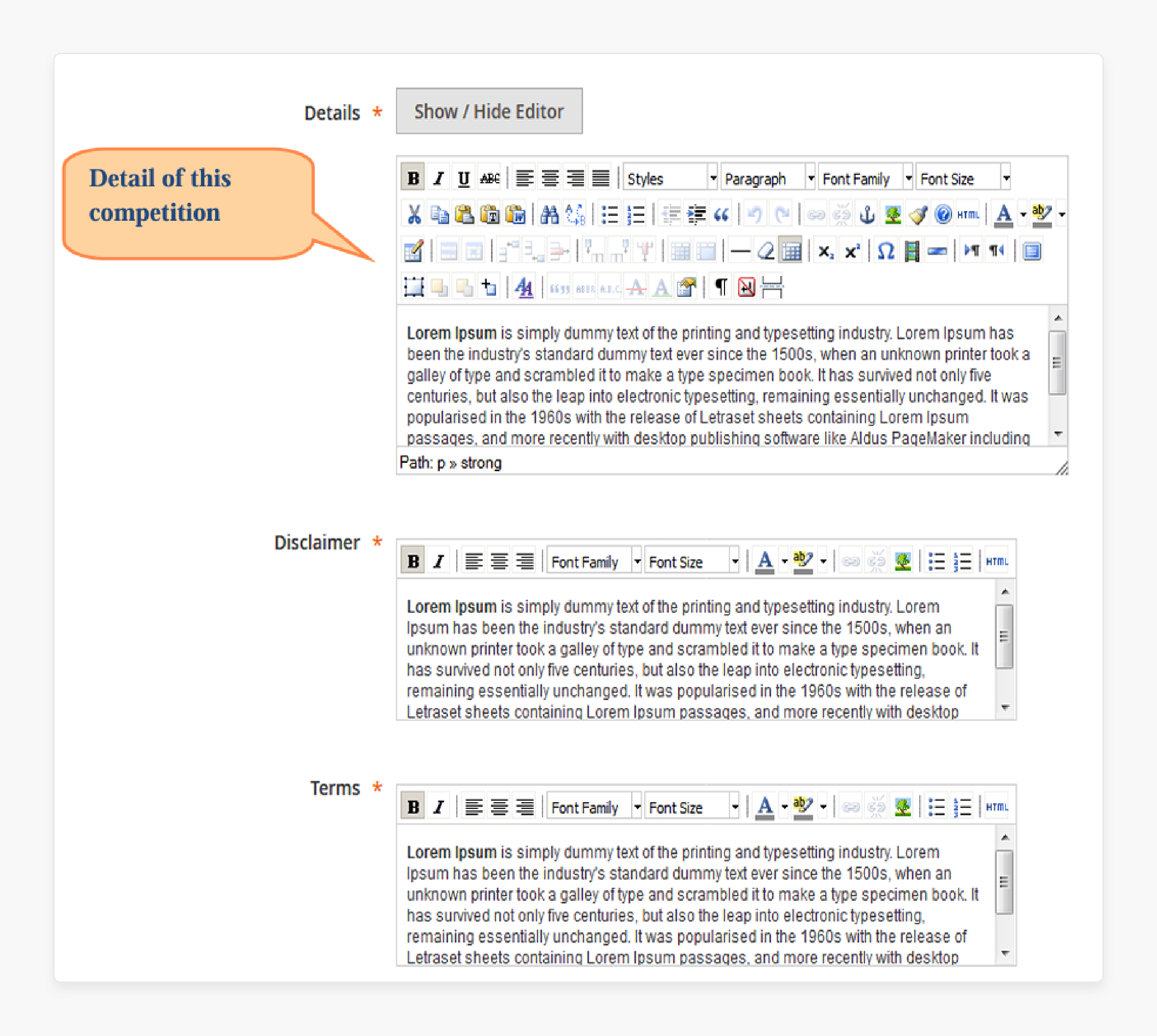 Finalizing Magento 2 Competition Panel Extension Backend Settings