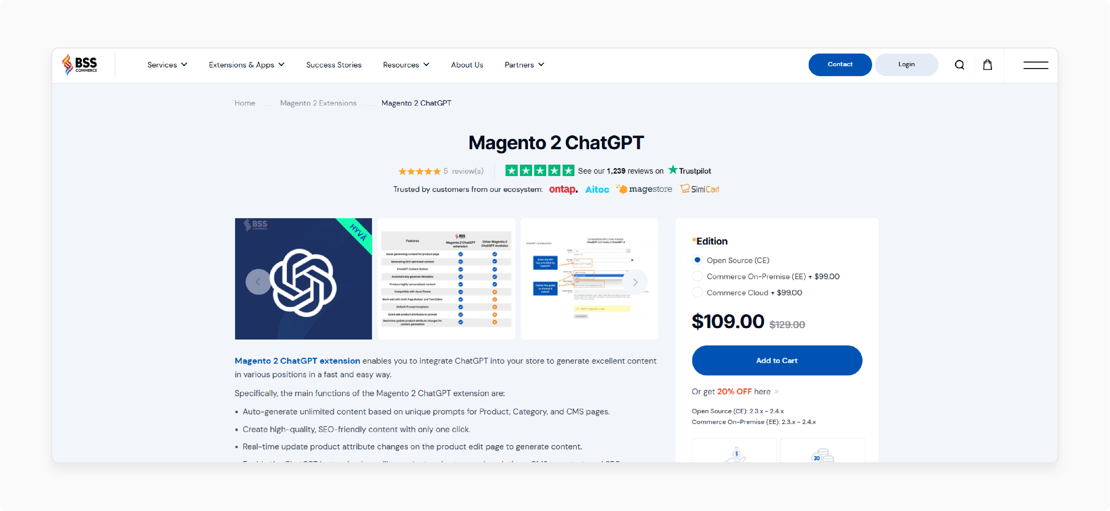 magento 2 chatgpt ai extension by bss commerce for bulk content generation