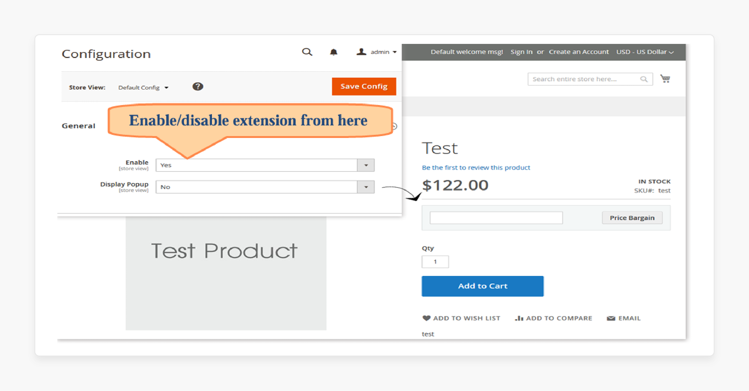 Enable Customer Price Bargain Magento 2 Extension