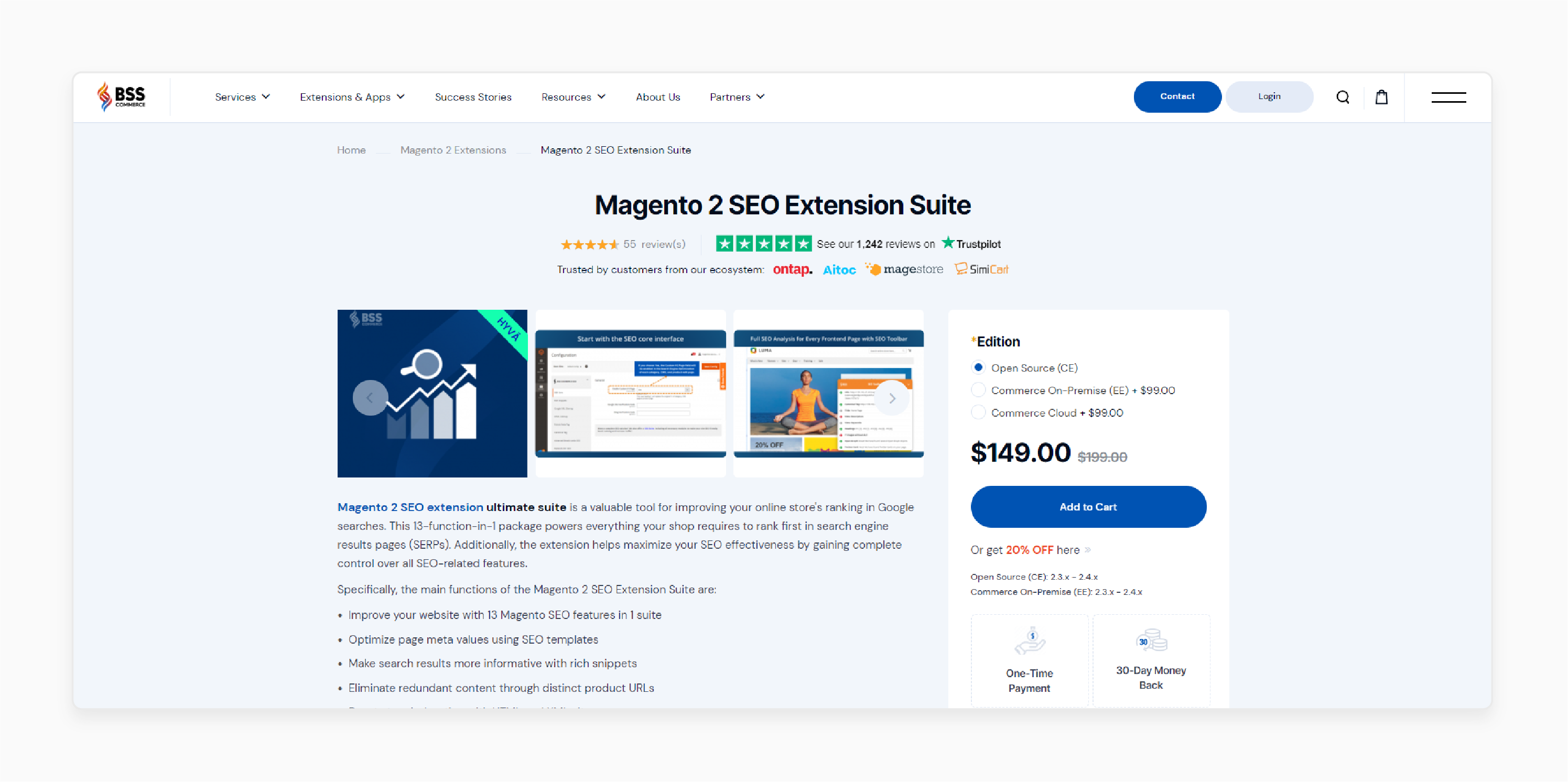 BSS Commerce Magento Addons