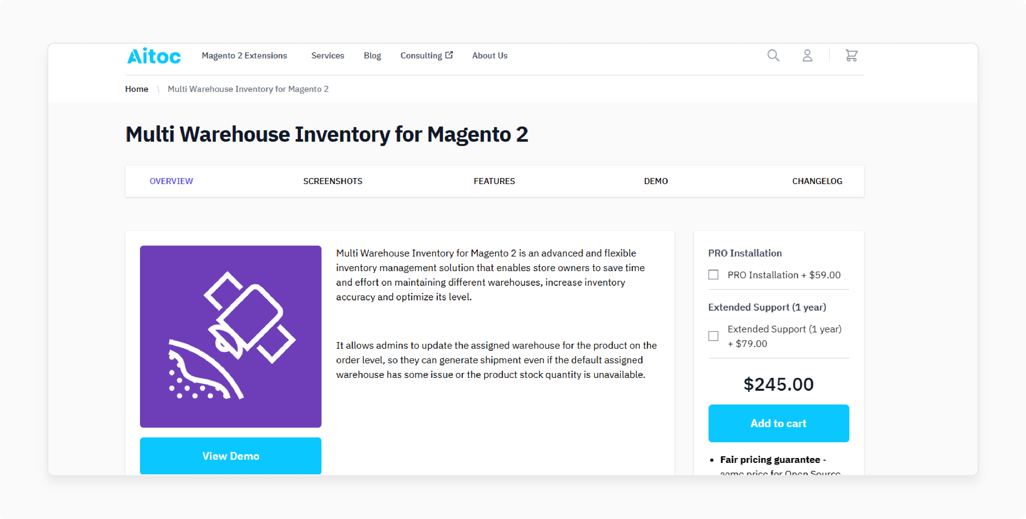 Aitoc Magento Inventory Extension