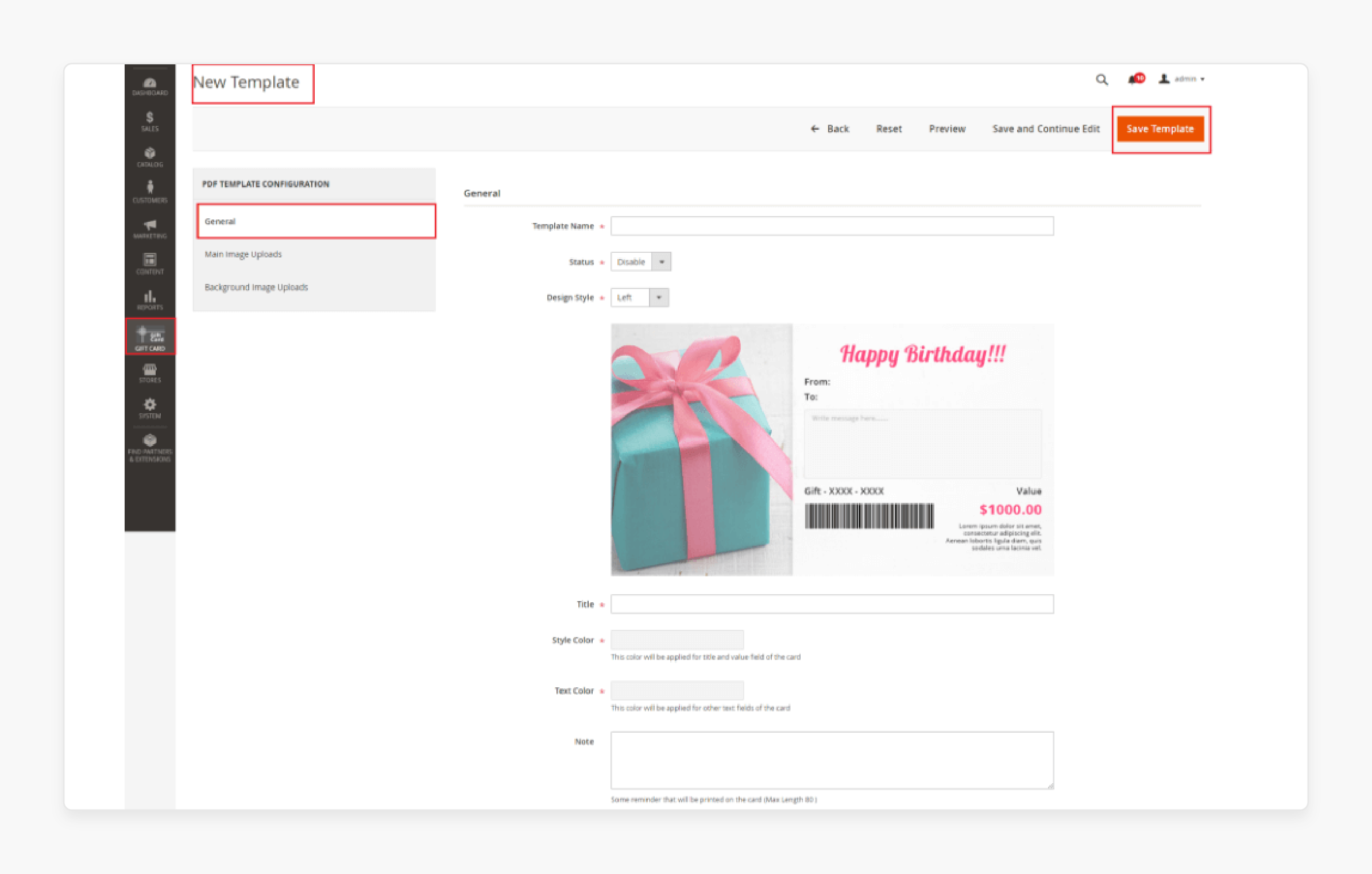 customizable gift card options in magento 2 for personalized gifting experiences