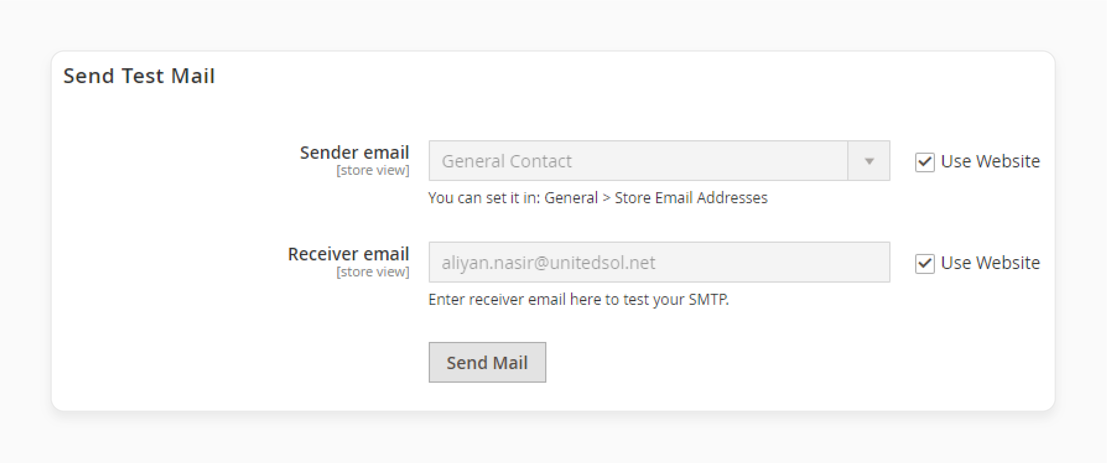 Step 10: Send Test Email