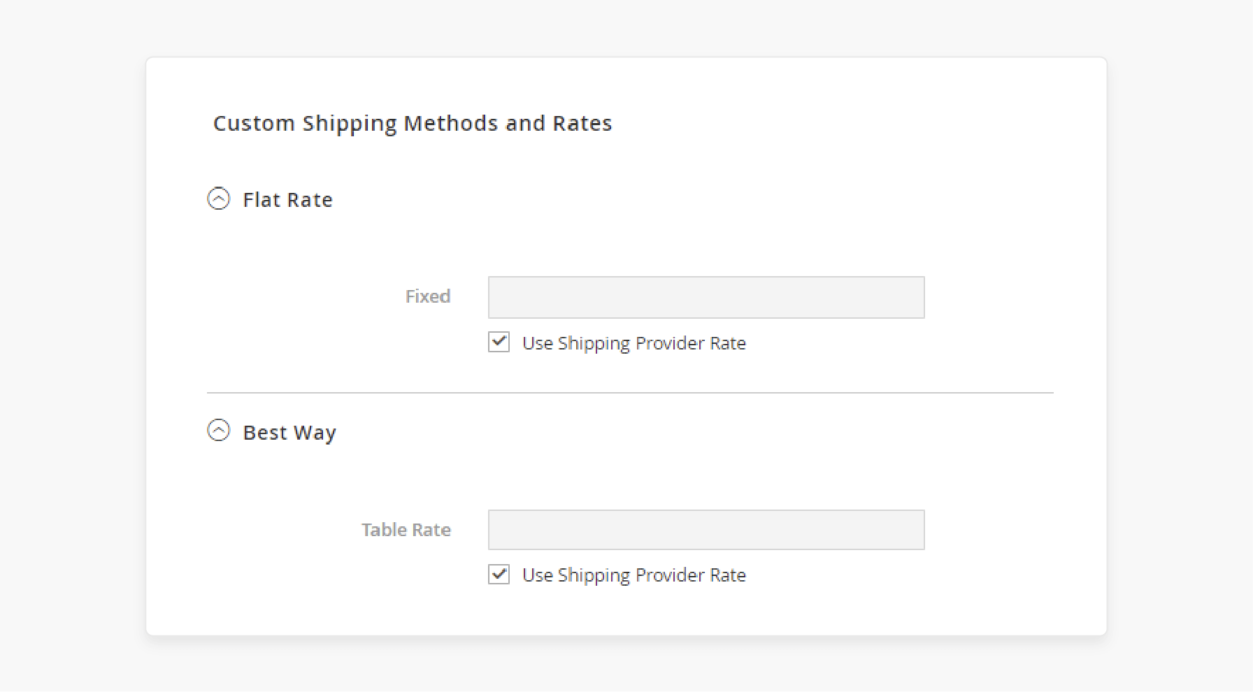 Set Up Shipping Methods in Magento 2 Multi Warehouse Extension Settings