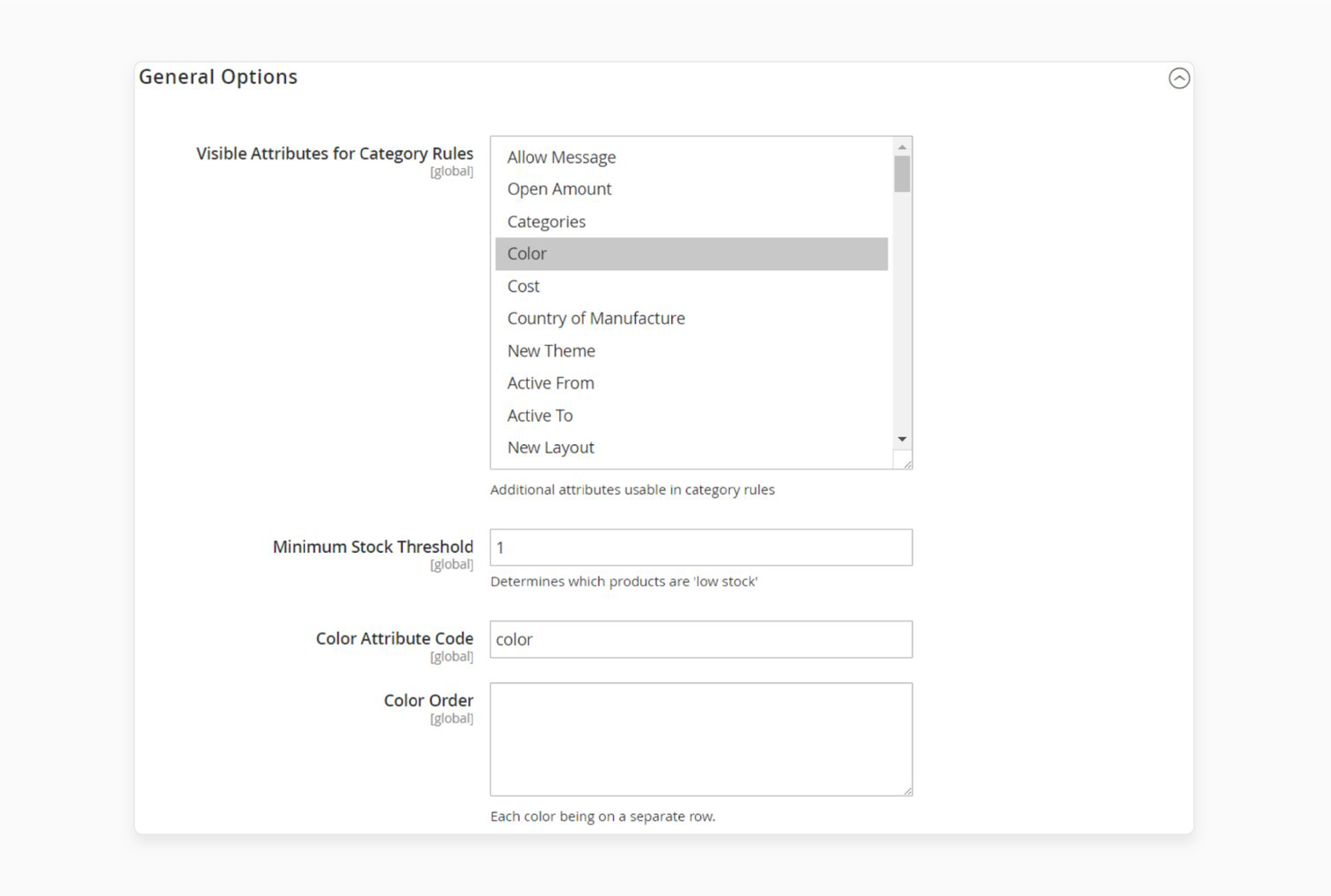 sorting products in magento 2 visual merchandiser using an intuitive interface for better visibility